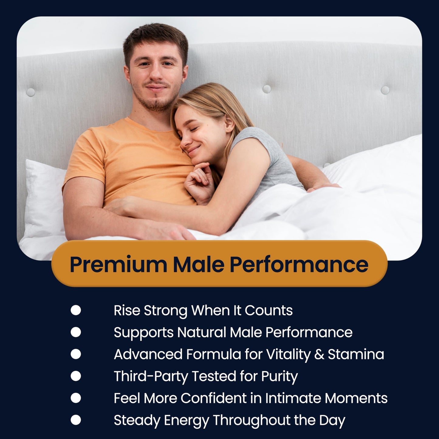 VINTERA LABS Fast Acting Male Enhancement Pills for Performance, Intimacy, Blood Flow, and Hardness, 60 Capsules