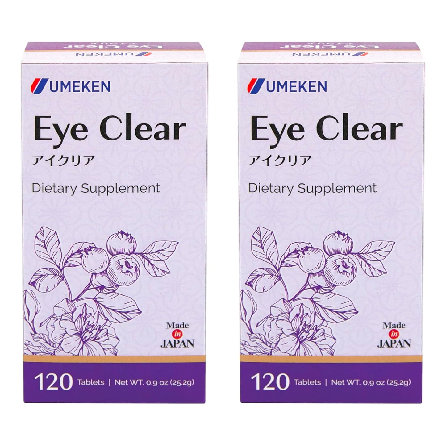 Umeken Eye Clear Dietary Supplement 240 Tablets