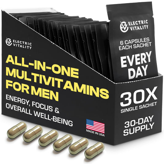 Electric Vitality Men's Multivitamins Capsules 30 Count