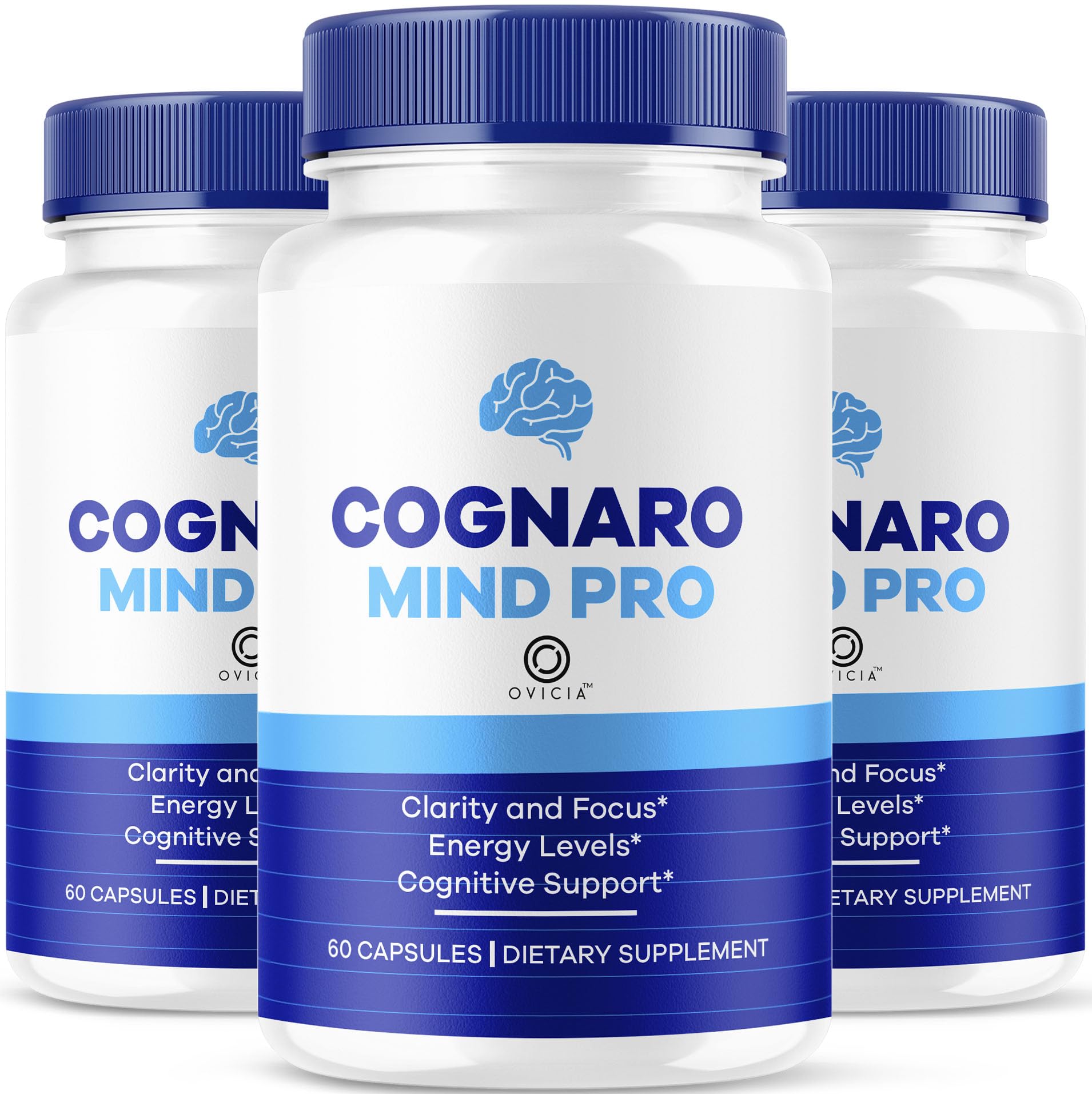 OVICIA CognaroMindPro Brain Capsules, 180 Capsules