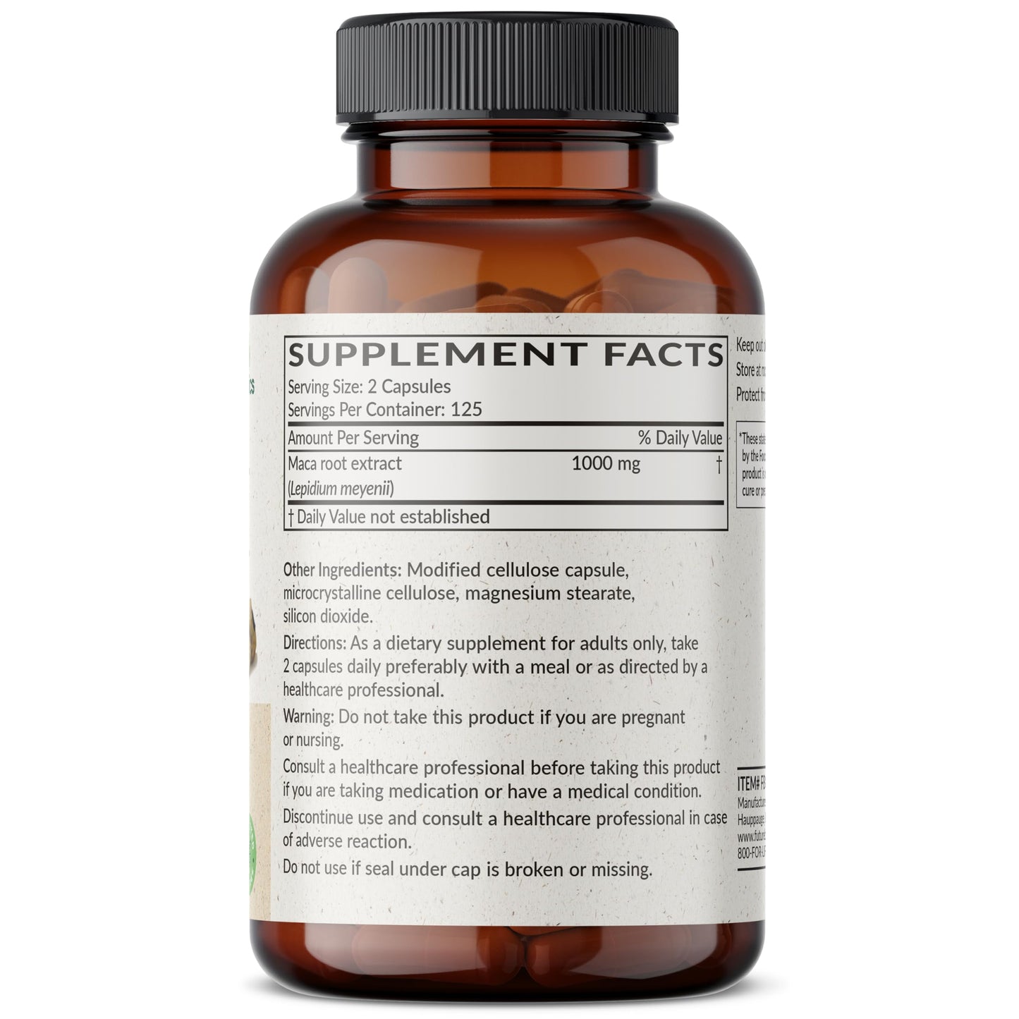 Futurebiotics Maca Root Extra Strength Capsules 250