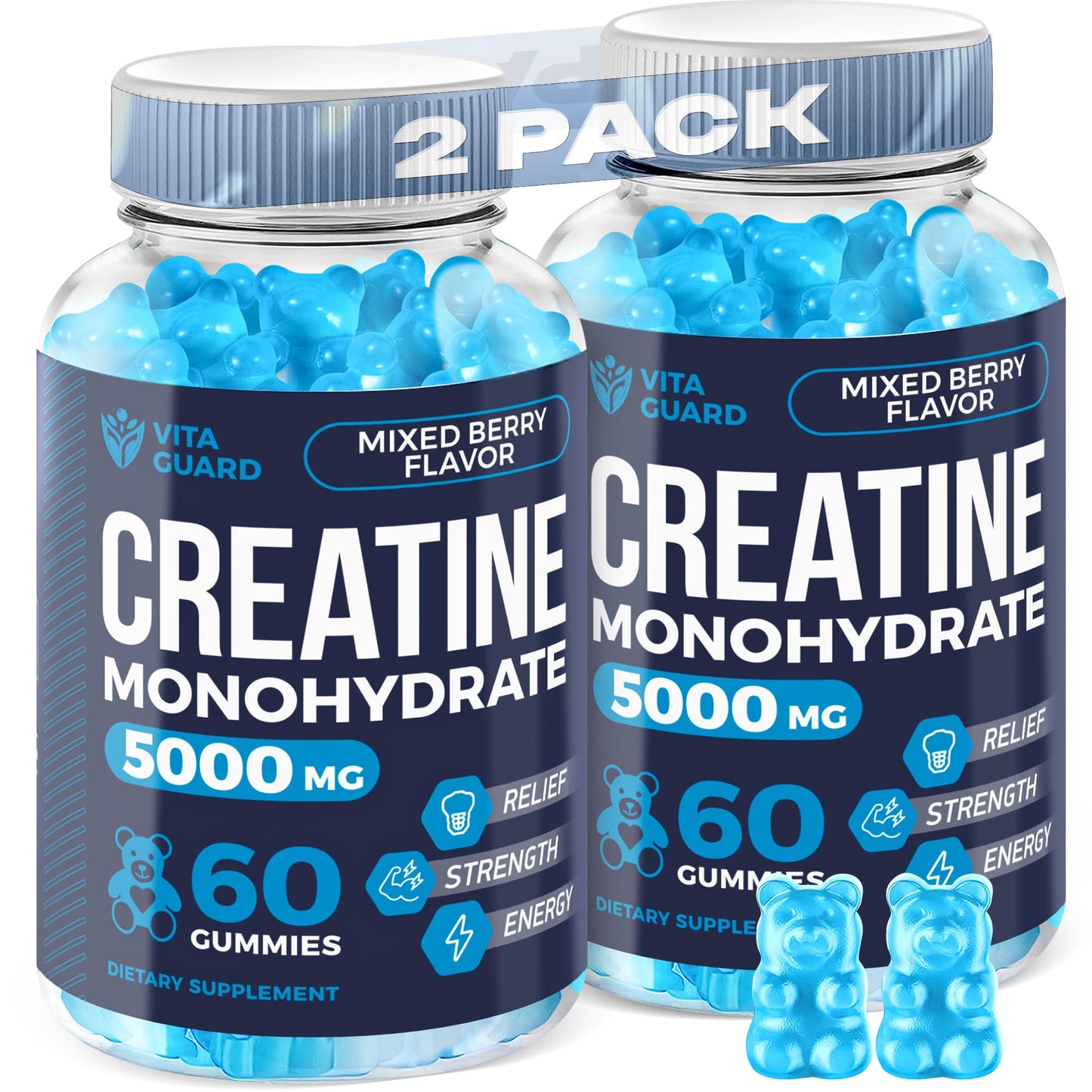 Vita Guard Creatine Monohydrate 120 Gummies