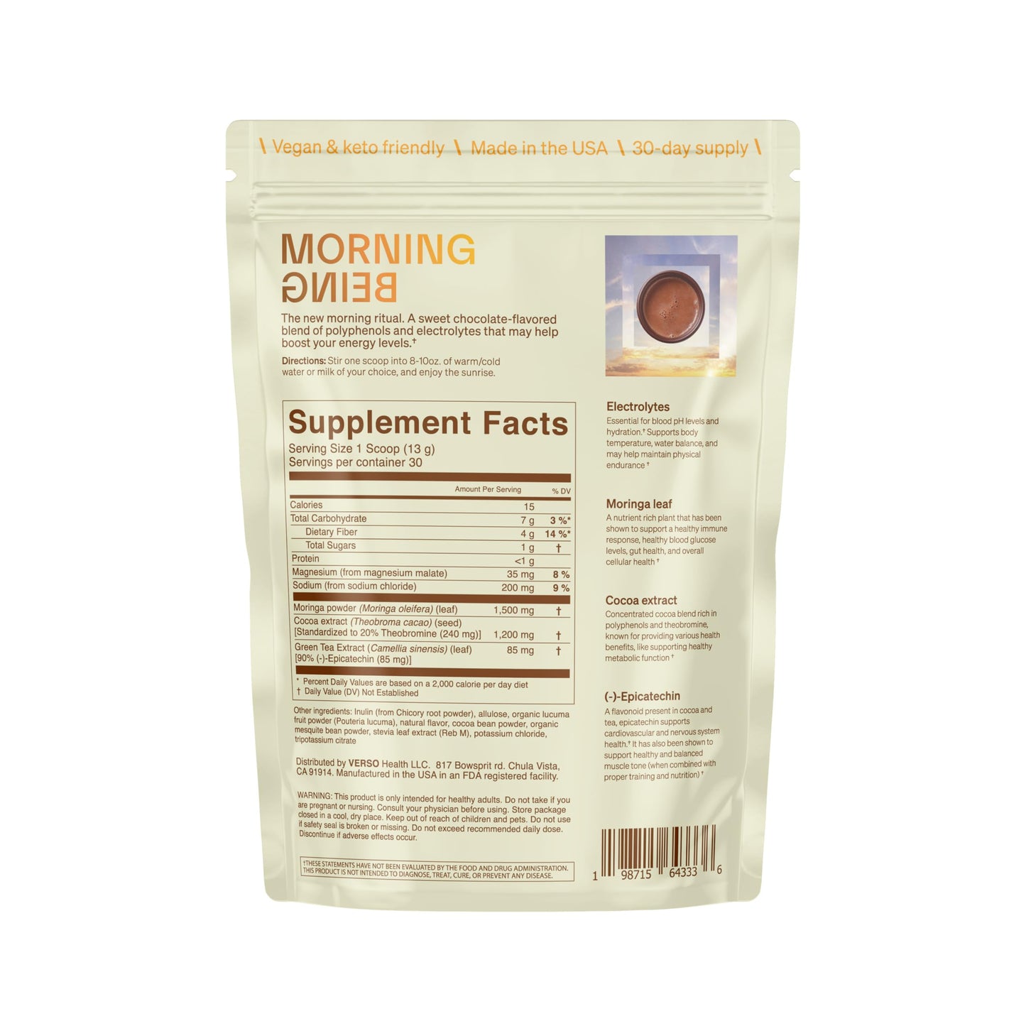 Verso Morning Being Powder 14.7 Ounce