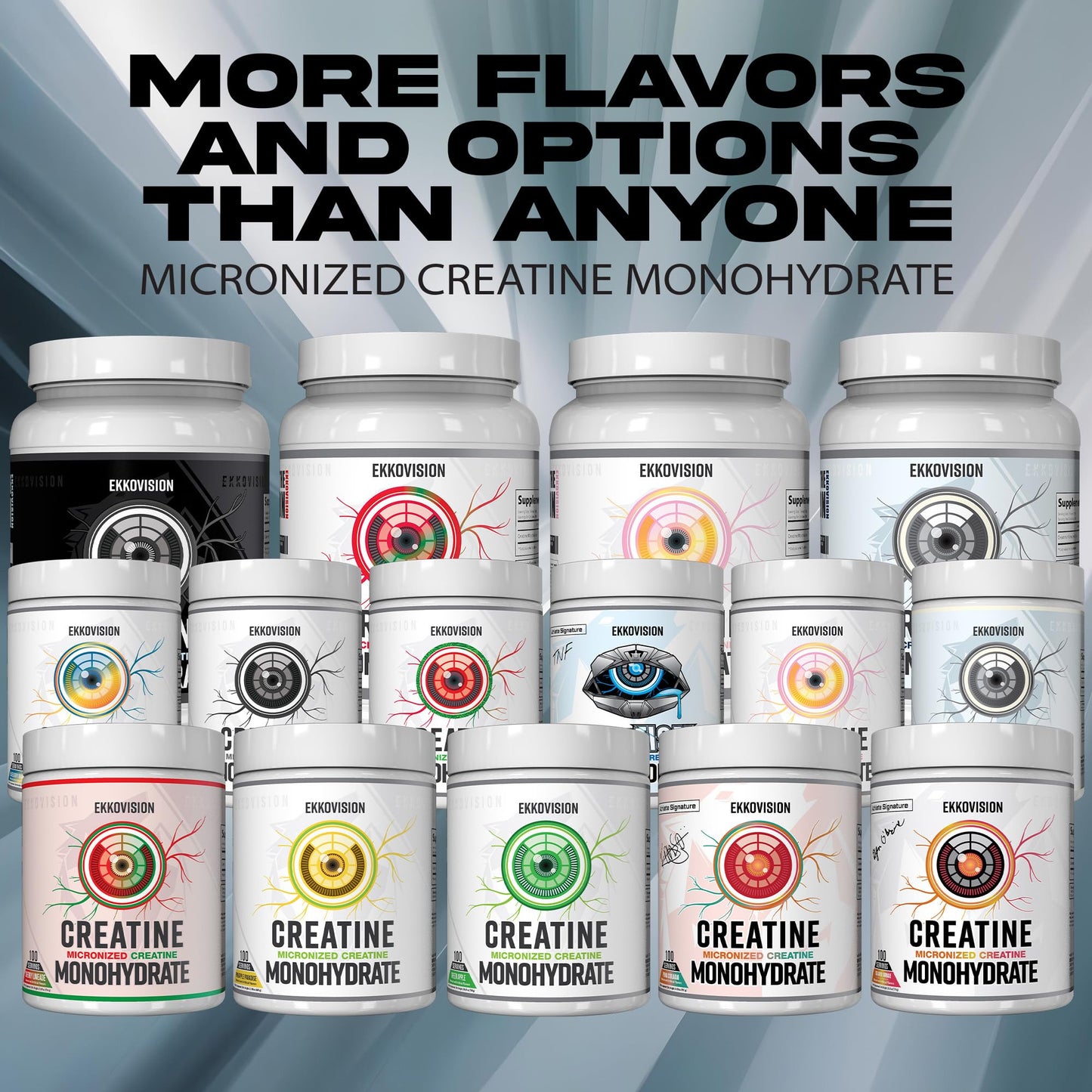 Ekkovision Creatine Monohydrate Powder 17