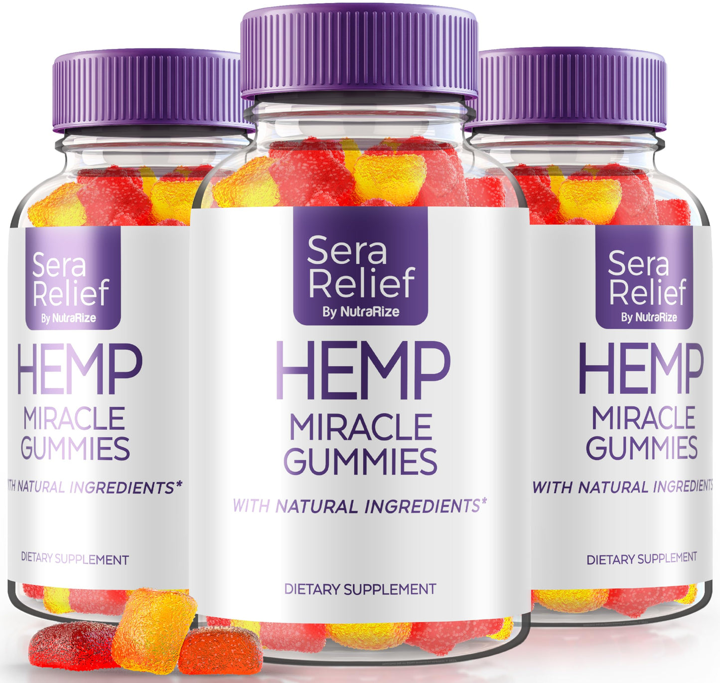 NutraRize Sera Relief Miracle Gummies, 180 Gummies