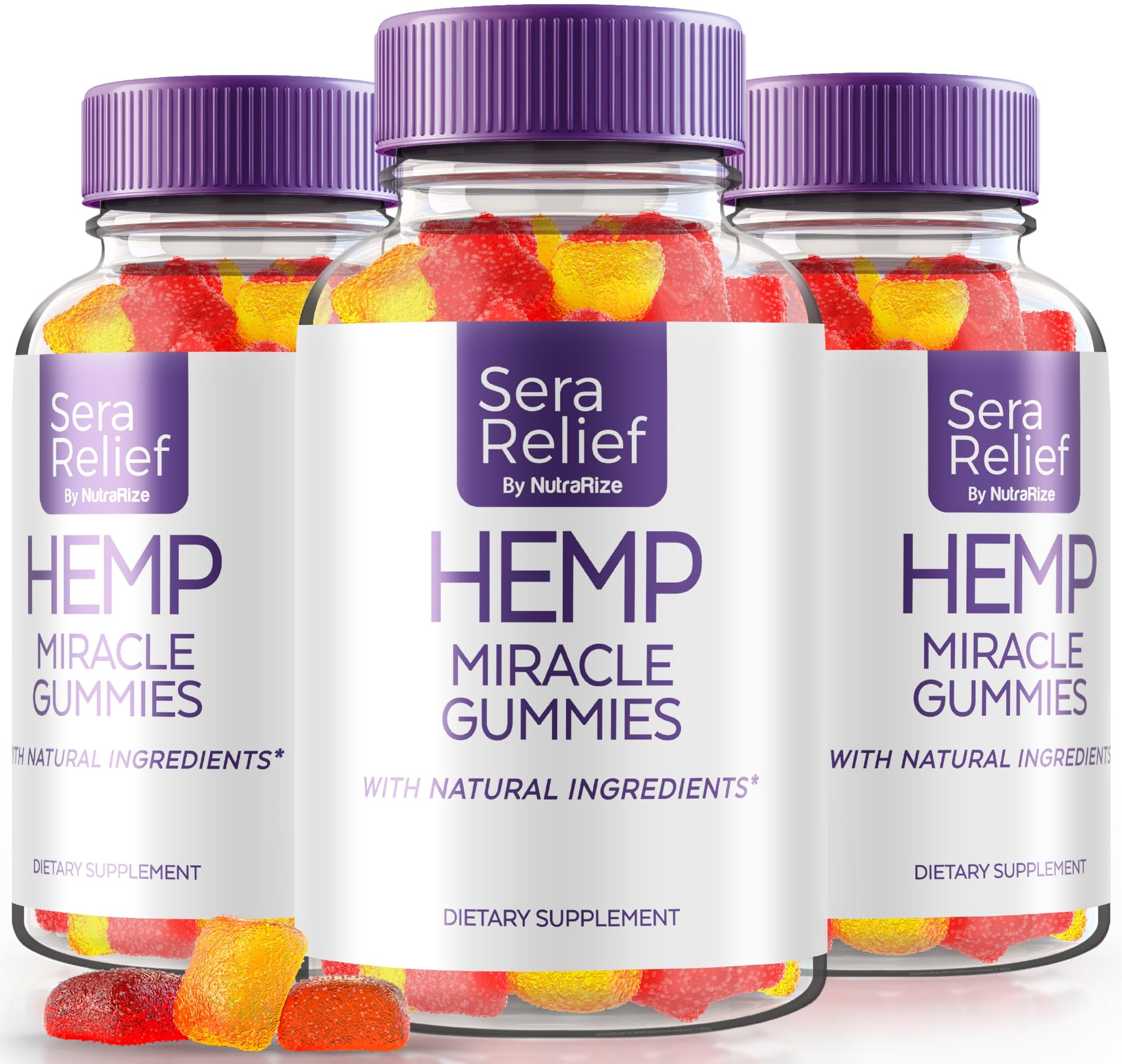 NutraRize Sera Relief Miracle Gummies, 180 Gummies