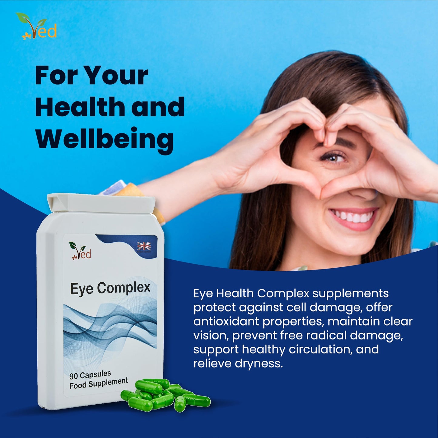 Ved Eye Complex Capsule, 90 Count