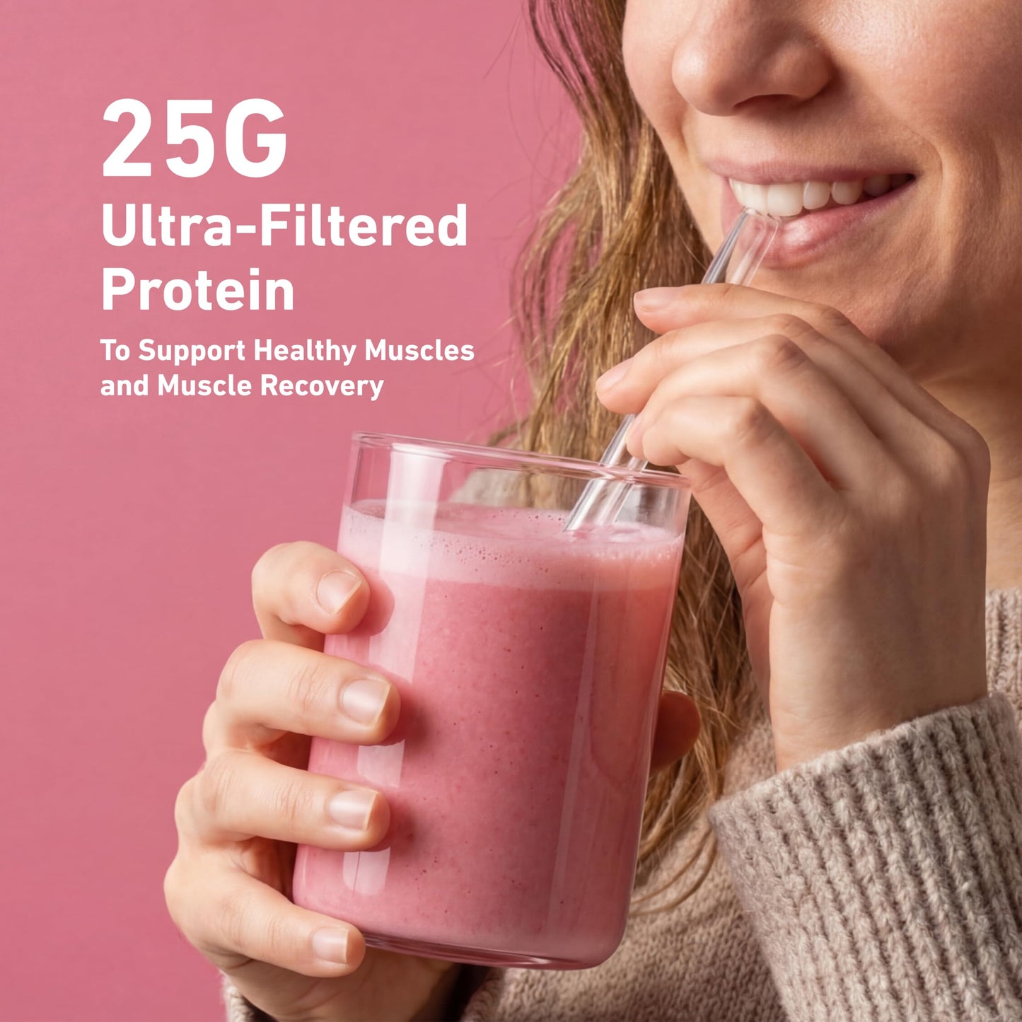 Isopure Zero Carb Whey Isolate Protein Powder Strawberries & Cream 48
