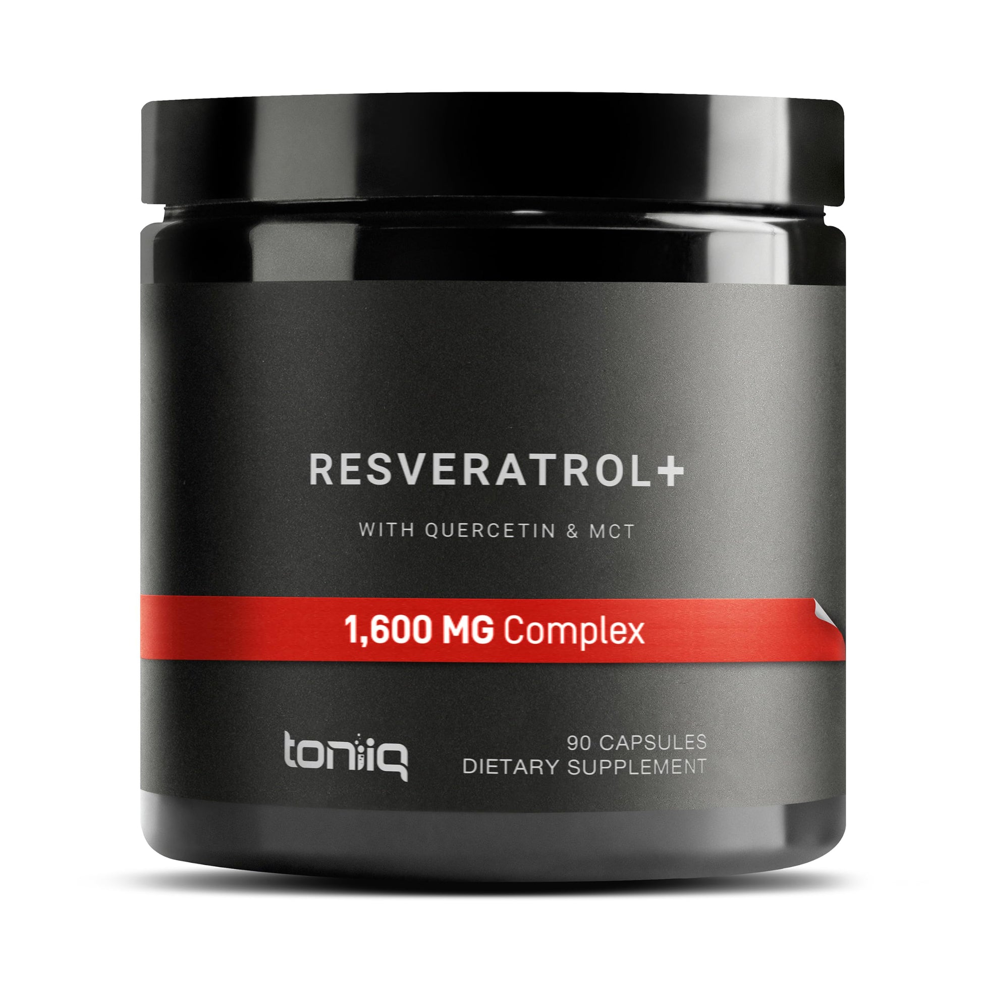 Toniiq Resveratrol Blend 500mg Capsule, 90 Count