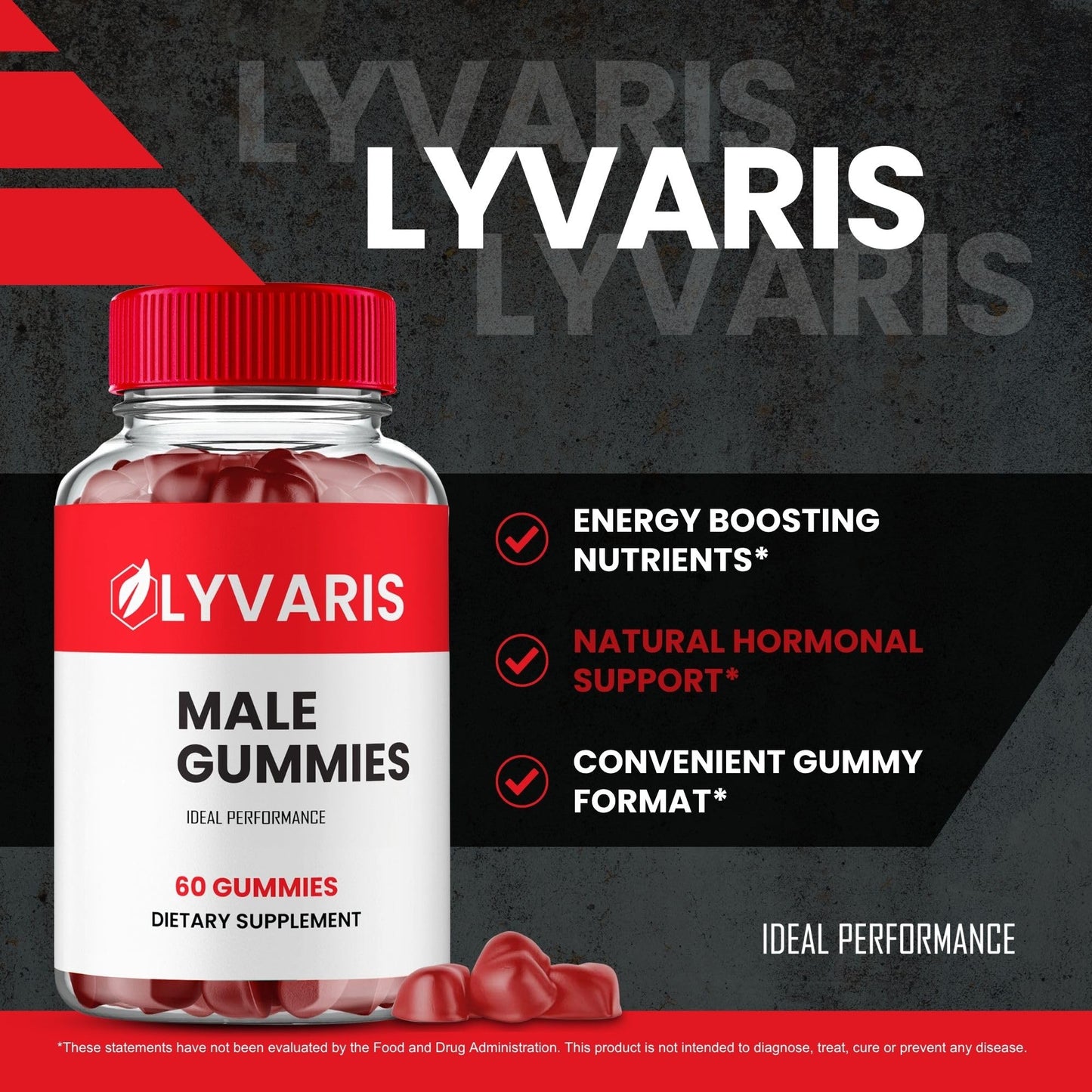 IDEAL PERFORMANCE Lyvaris Gummies 300