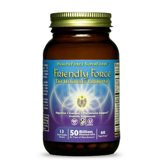 HEALTHFORCE SUPERFOODS Friendly Force Capsule, 60 Count