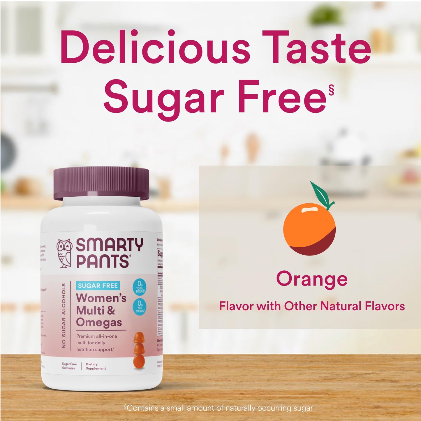 SmartyPants Women's Multivitamin Gummies, 60 Count