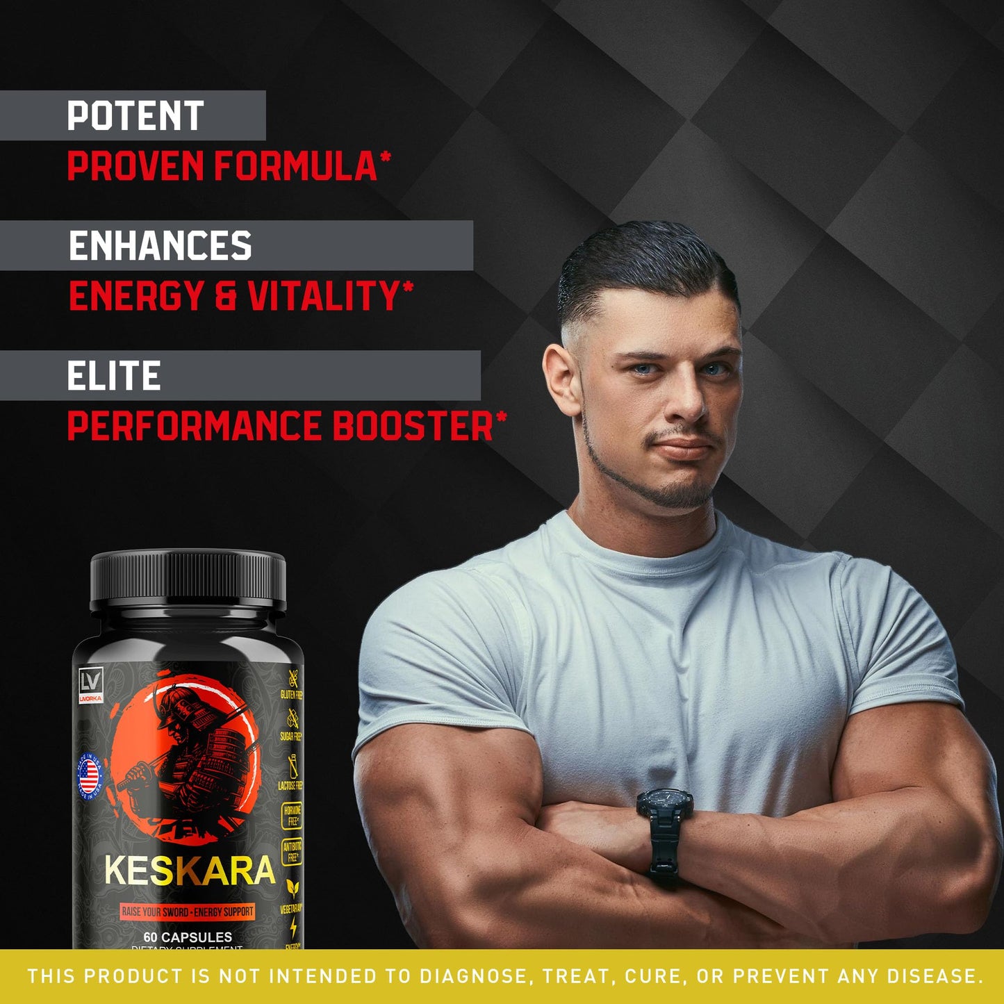 LIVORKA Keskara Capsules for Men 180 Capsules