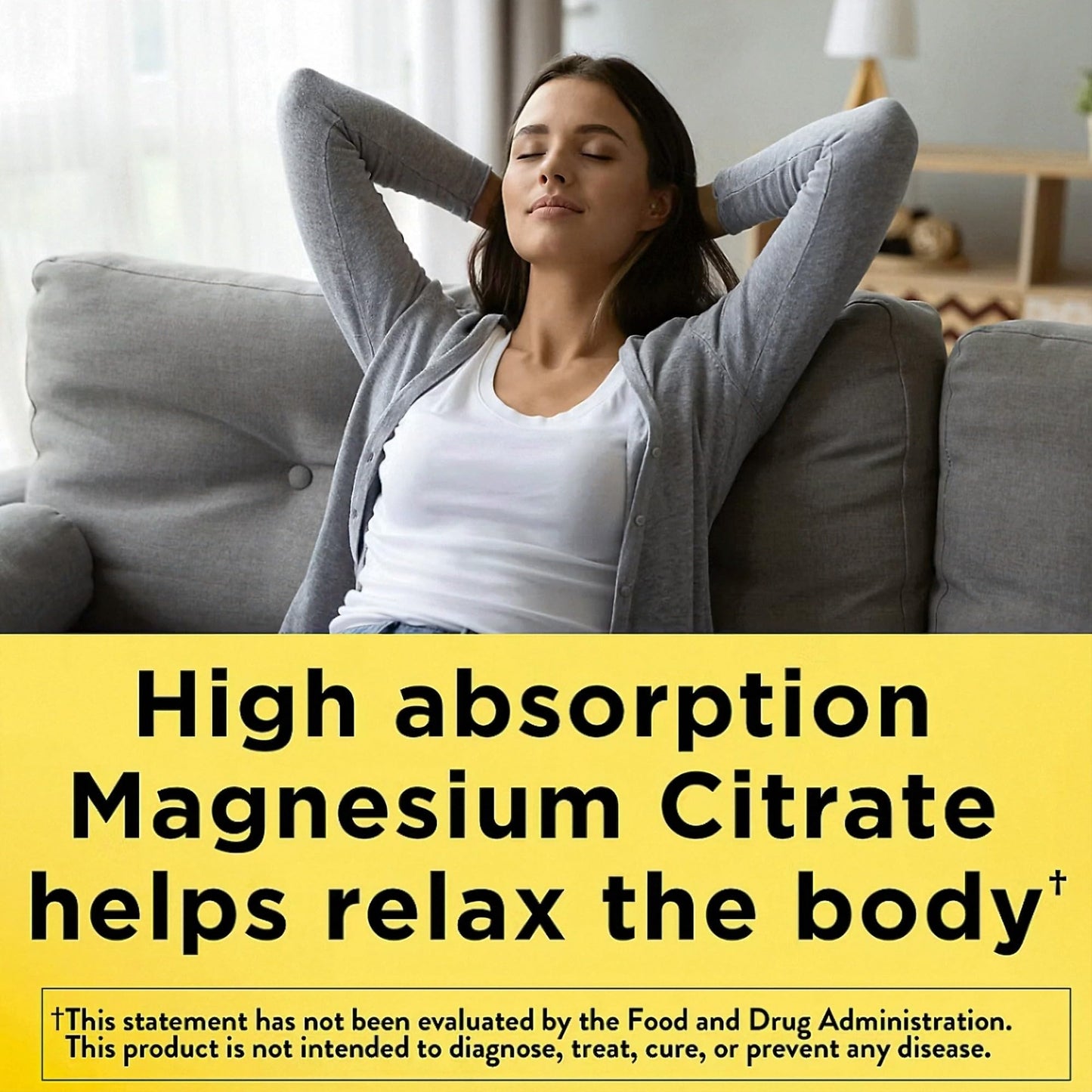 Nature Made High Absorption Magnesium Citrate 200 mg Gummies, 120 Count