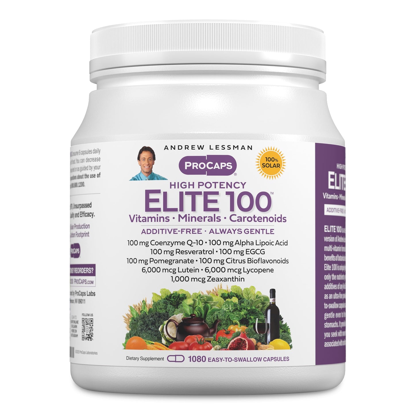 ANDREW LESSMAN Multivitamin Elite 100, 1080 Capsules