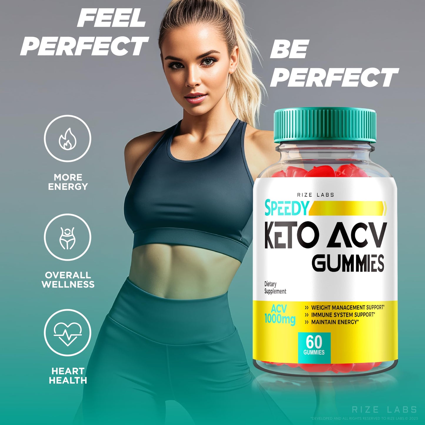 rize labs Speedy Keto Gummies Gummy 120 Gummies