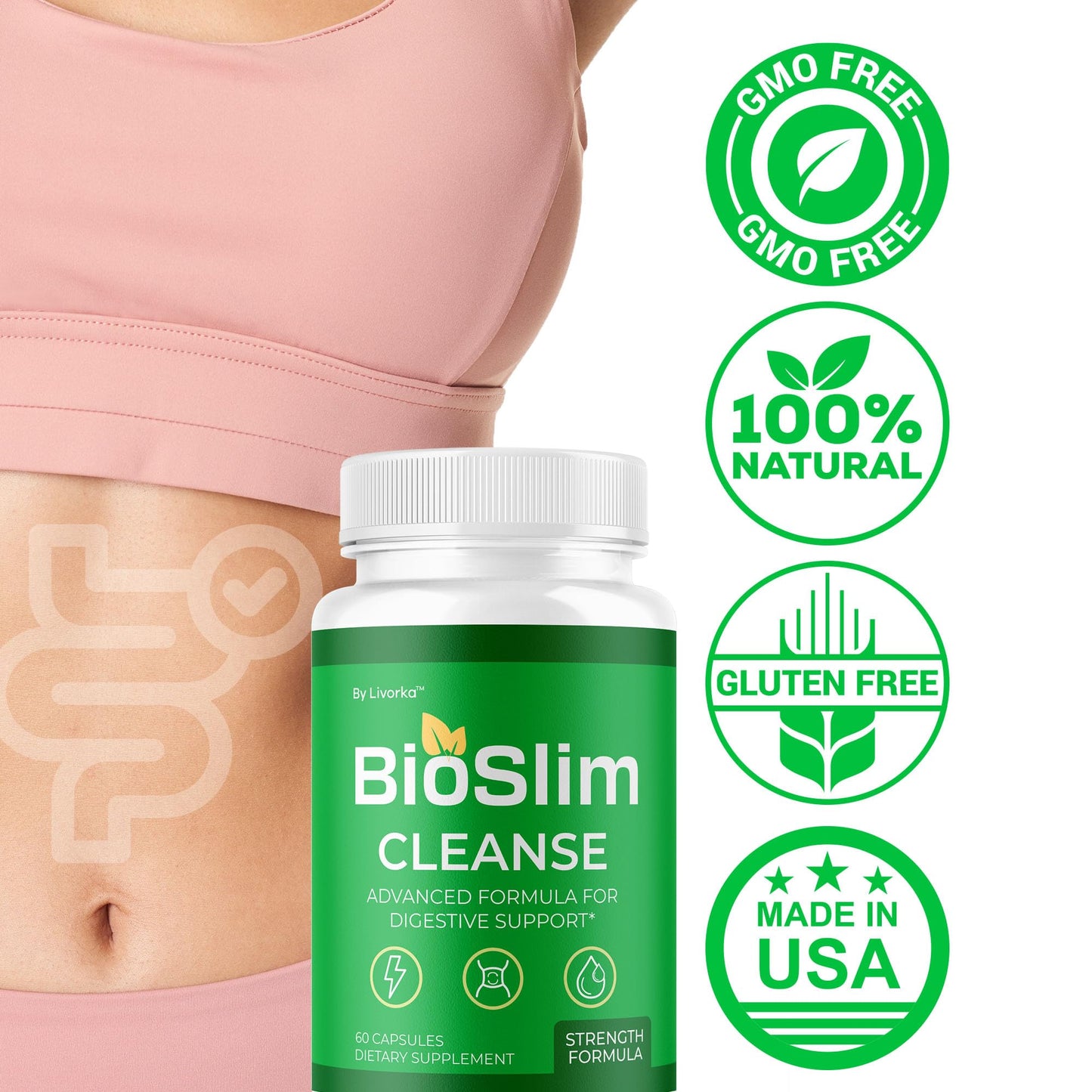 LIVORKA BioSlim Cleanse 300 Capsules