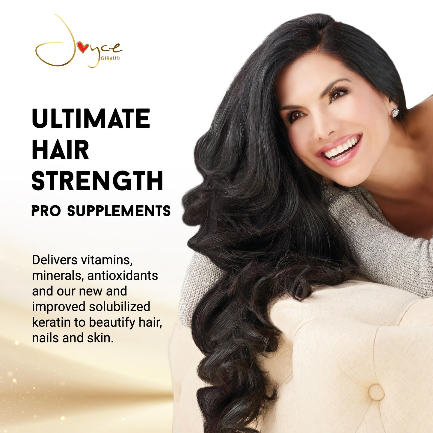 Miracle Elixir Collection Joyce Giraud Ultimate Hair Strength Supplements 60 Capsules