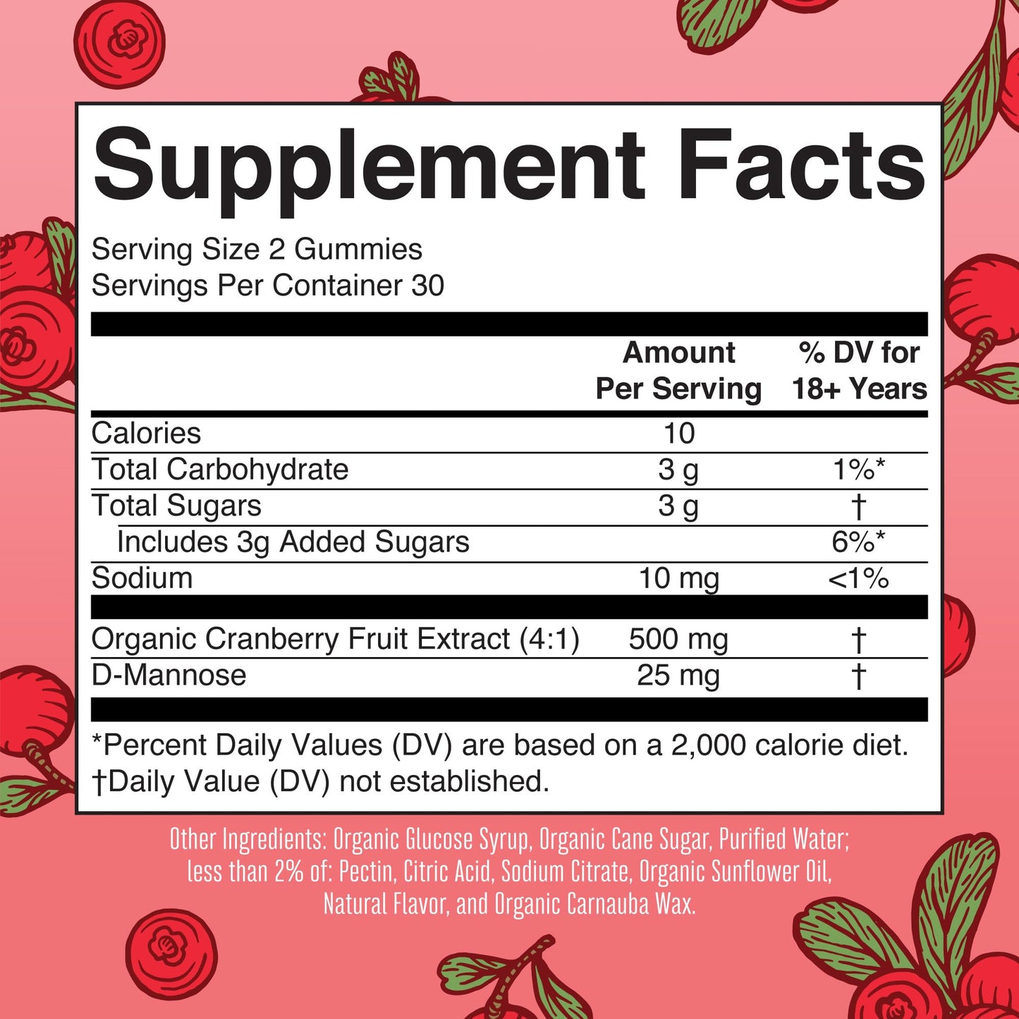 MaryRuth's Organics Cranberry Gummies & Zinc Drops