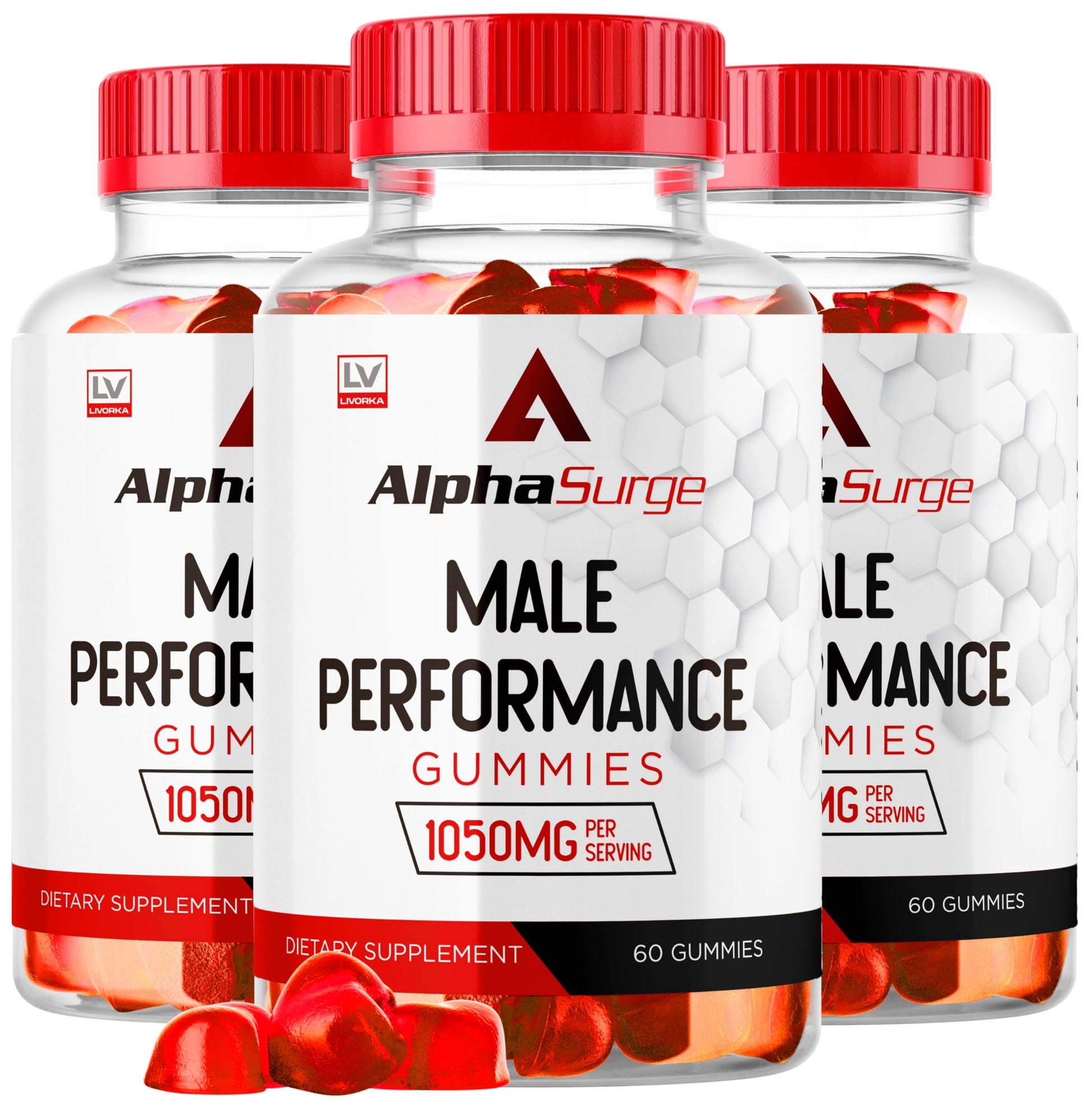 LIVORKA Alpha Surge for Men 180 Gummies