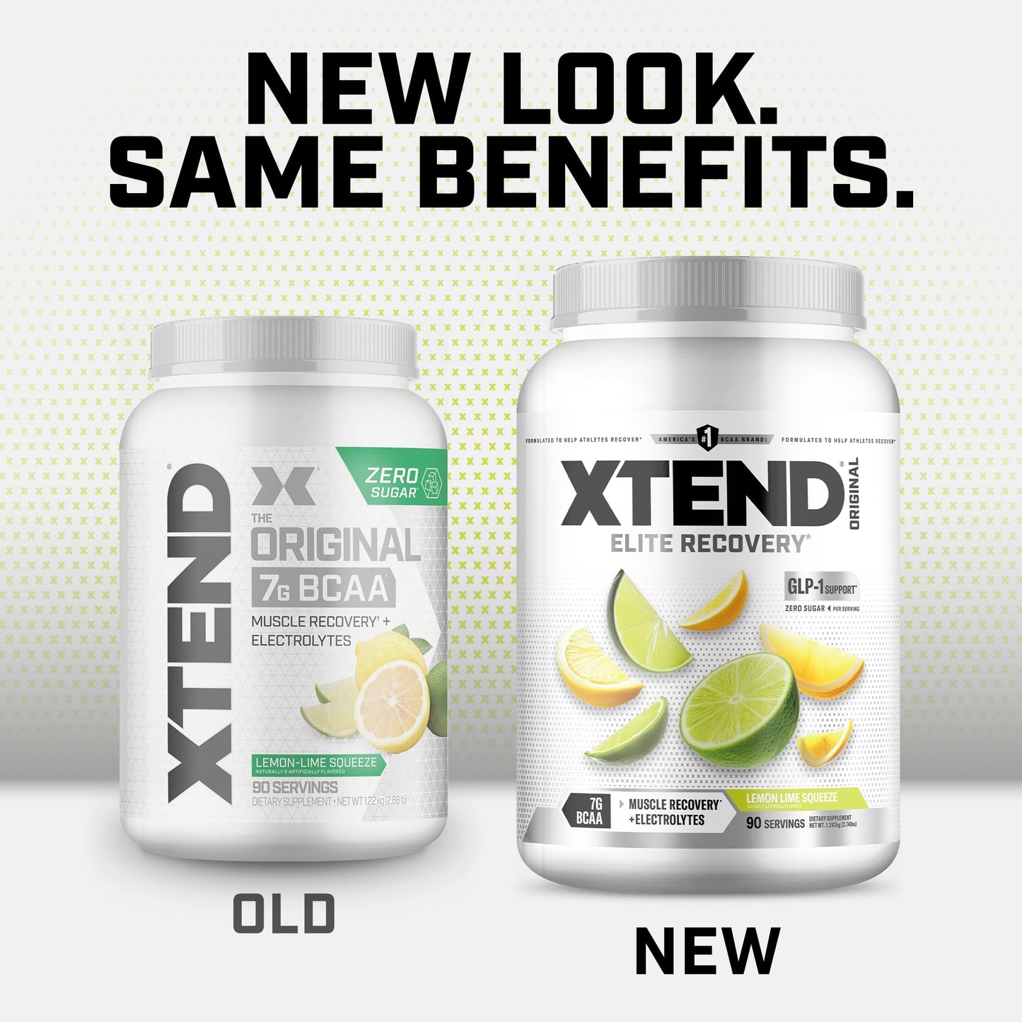 Xtend Original BCAA Powder with Zero Sugar, 90 Servings