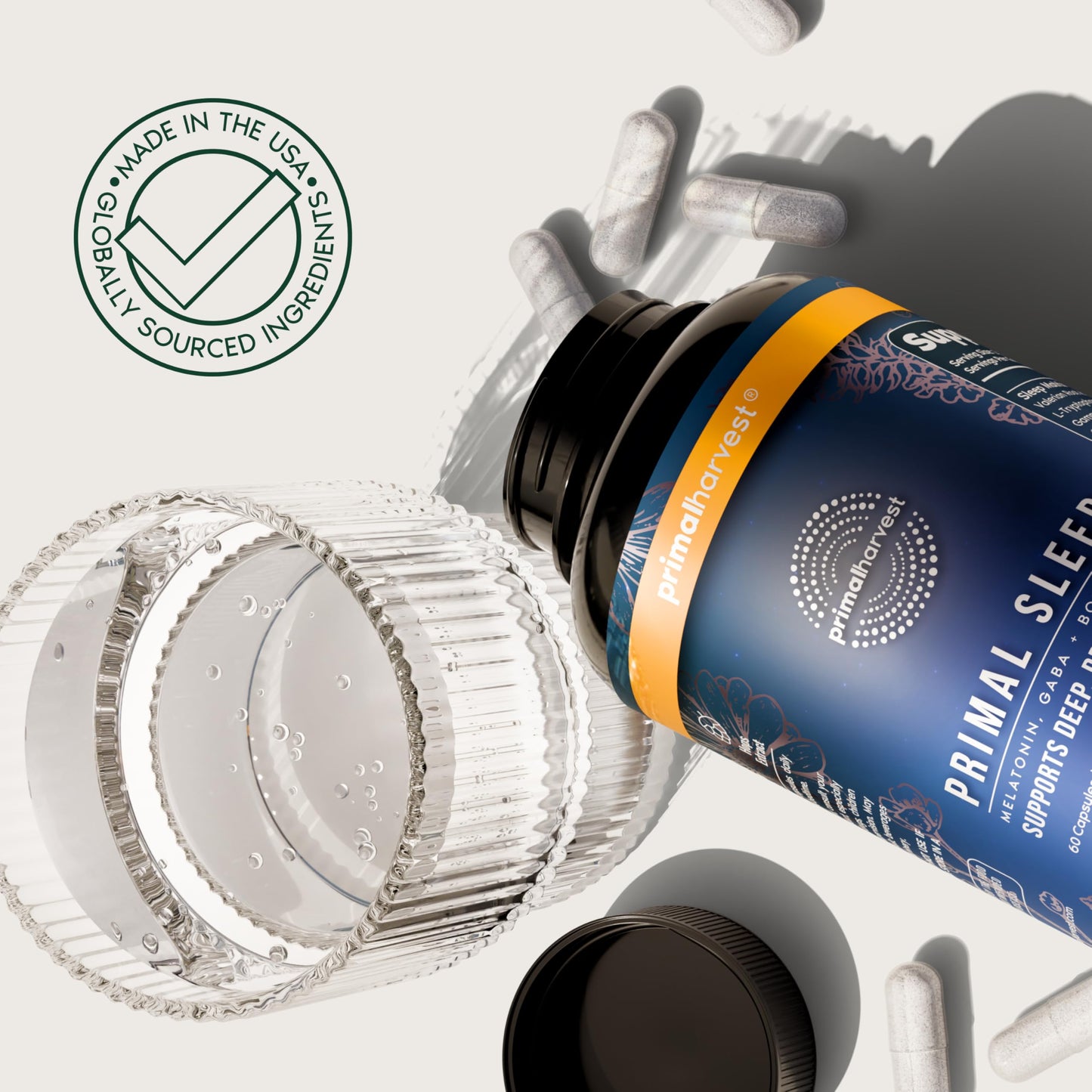 Primal Harvest Sleep Daily Supplement Capsule 120 Count