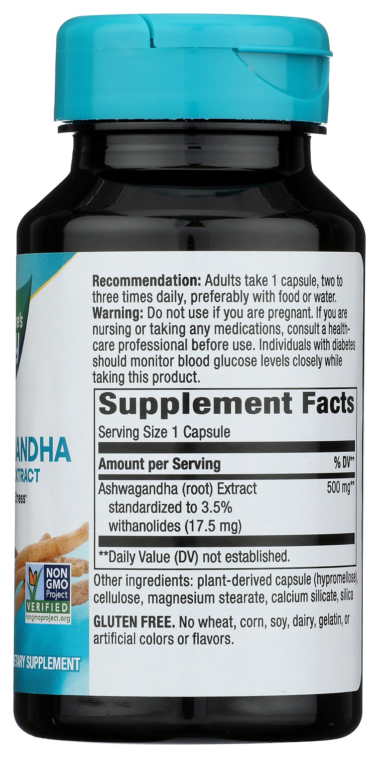 Nature's Way Ashwagandha Capsules, 60 Count
