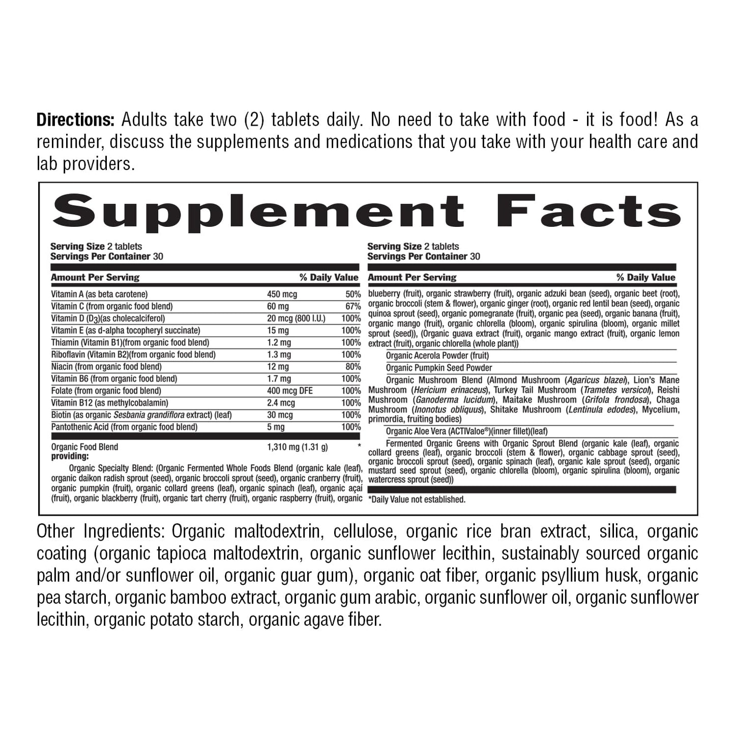 Country Life RealFood Organics for Men Tablet, 60 Tablets