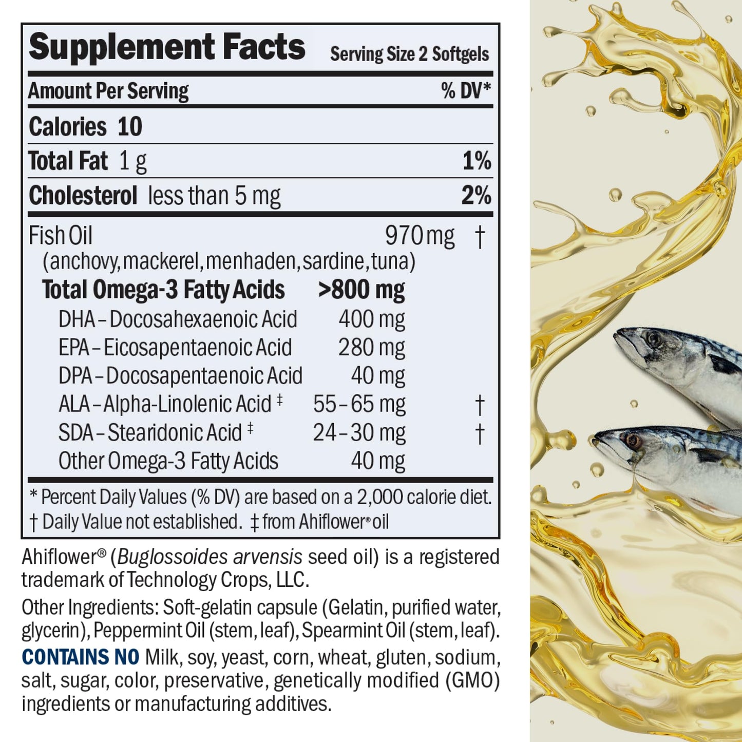 ANDREW LESSMAN Essential Omega-3 Mint Capsule 60 Count