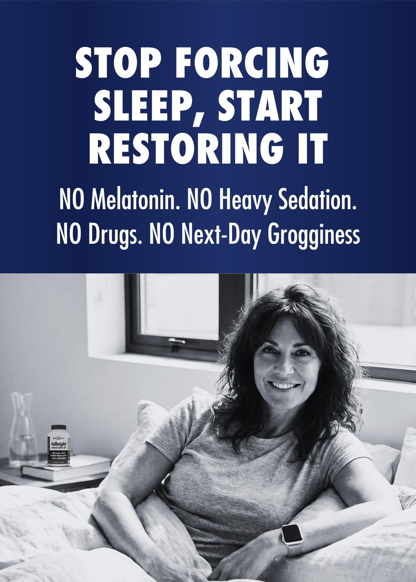 HEALTH DIRECT FullNight Melatonin-Free Natural Sleep Aid 28 Capsules