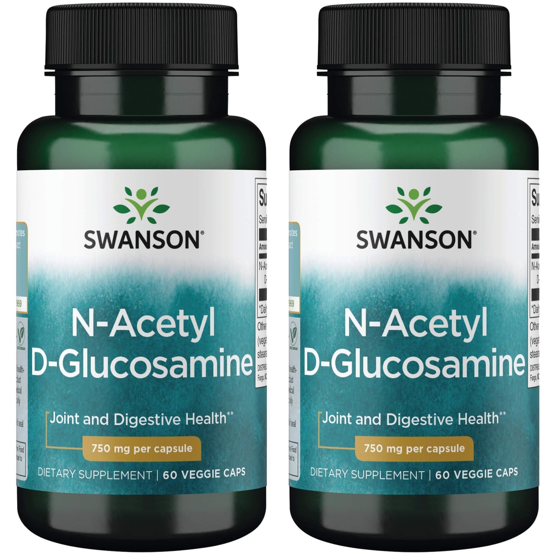 Swanson N-Acetyl-D-Glucosamine Capsules 120 Count