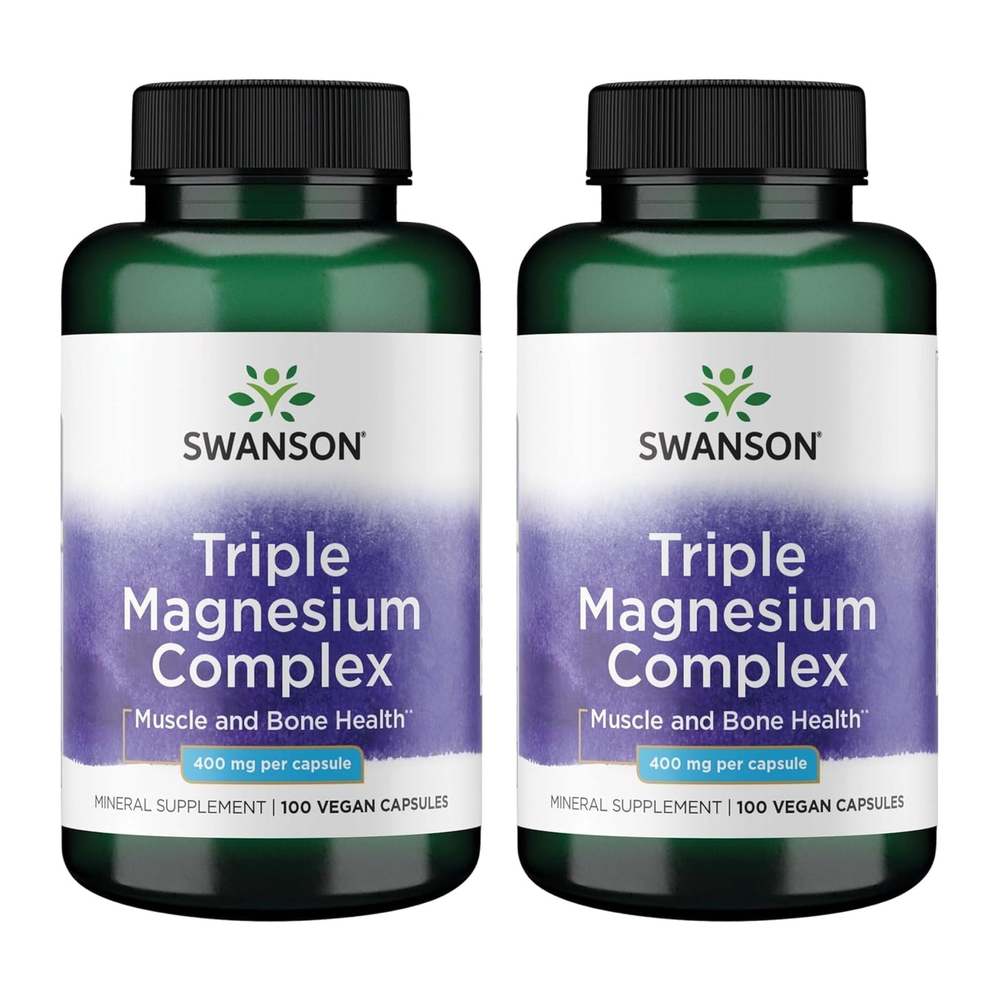Swanson Triple Magnesium Complex Capsule 200 Count