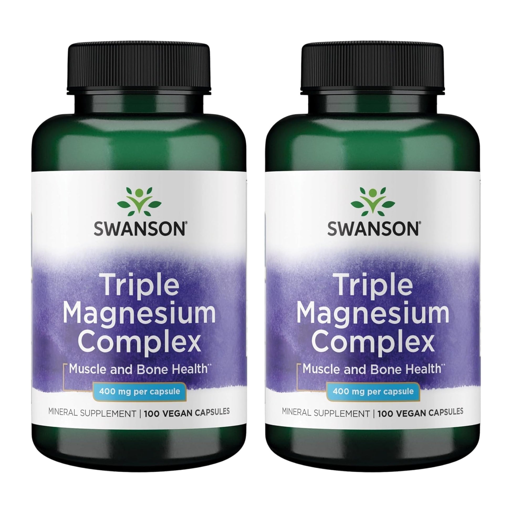 Swanson Triple Magnesium Complex Capsule 200 Count