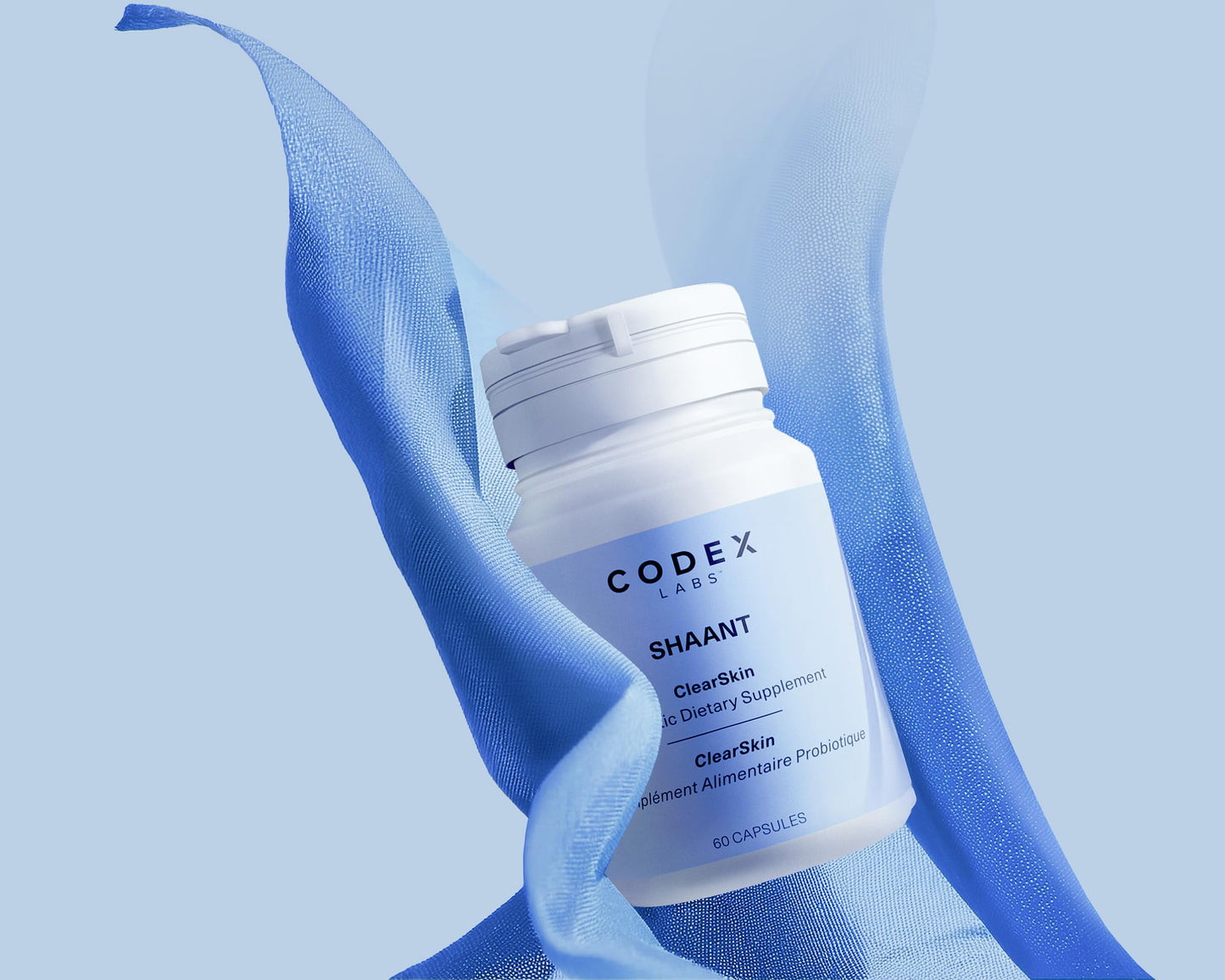 Codex Labs Shaant Clear Skin Supplement Capsule 30 Count