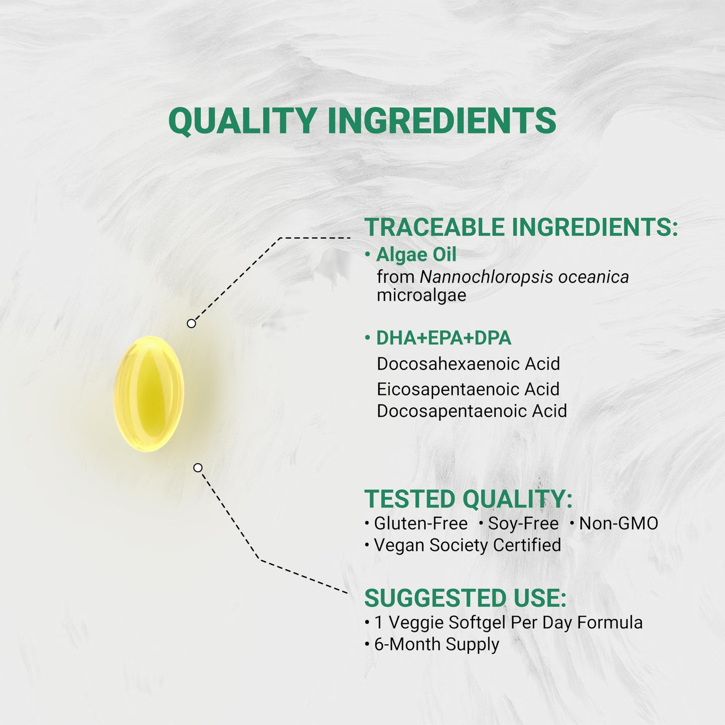 Naturalis Vegan Omega 3 1040mg 180 Softgels