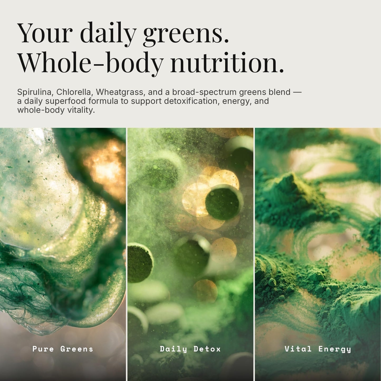 Dear Apothecary Daily Greens+ Organic Superfood Powder 5.3 Ounce