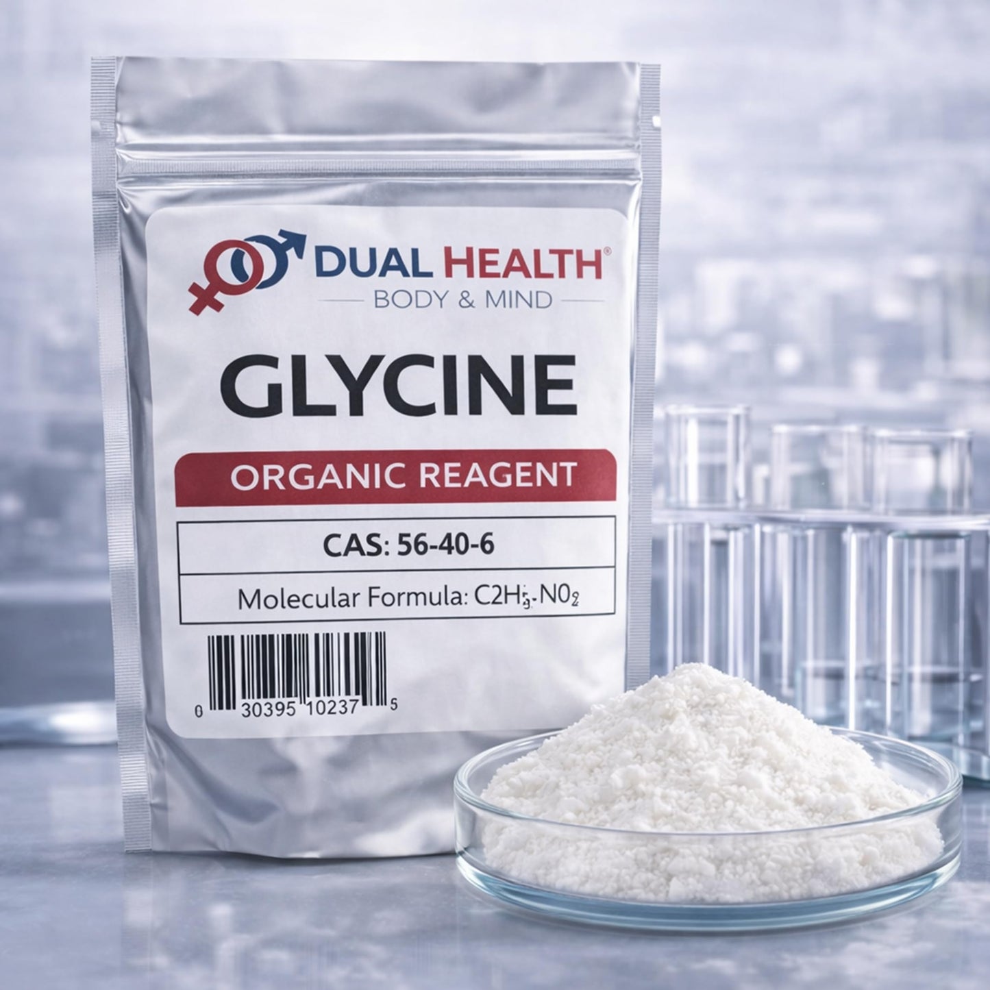 Dual Health Body & Mind Glycine Powder 1.1 lb