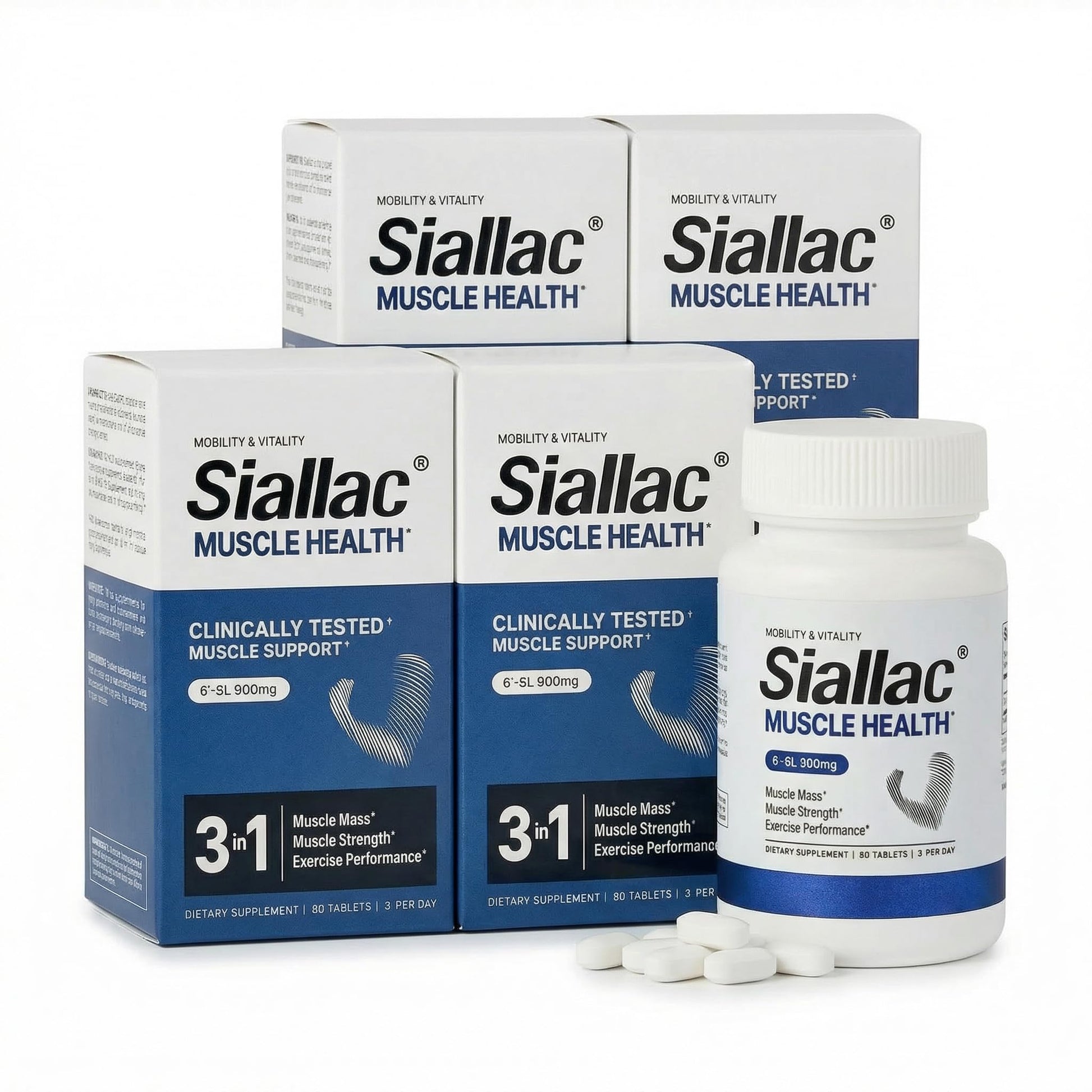 SIALLAC Muscle Health Tablet 360 Count