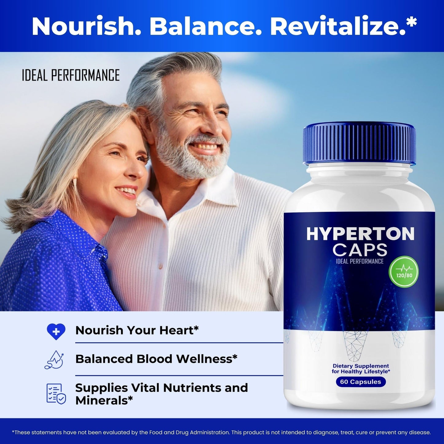 IDEAL PERFORMANCE Hyperton Capsules 120 Count