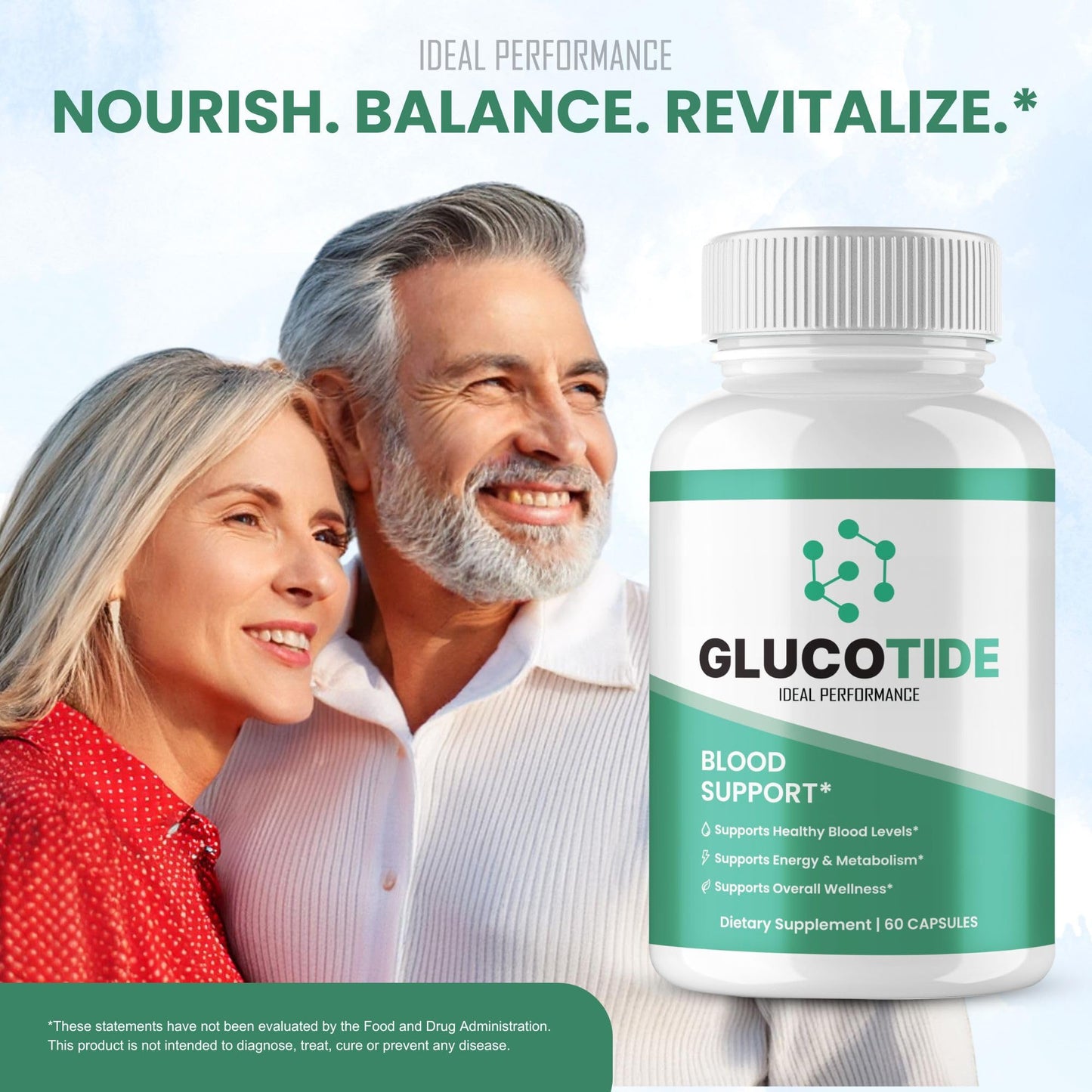 IDEAL PERFORMANCE Glucotide Capsules, 300 Capsules