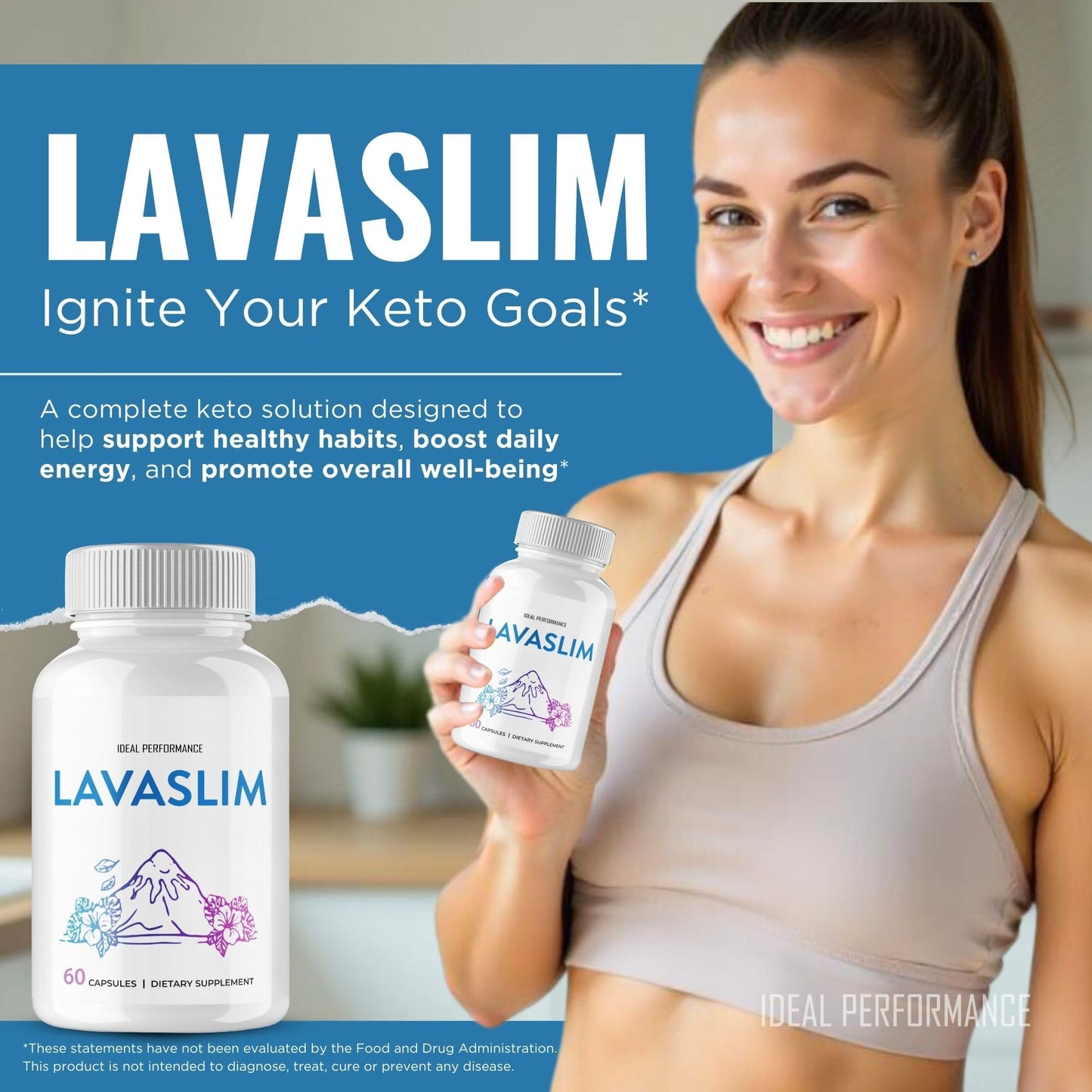 IDEAL PERFORMANCE LavaSlim Capsules 120 Count
