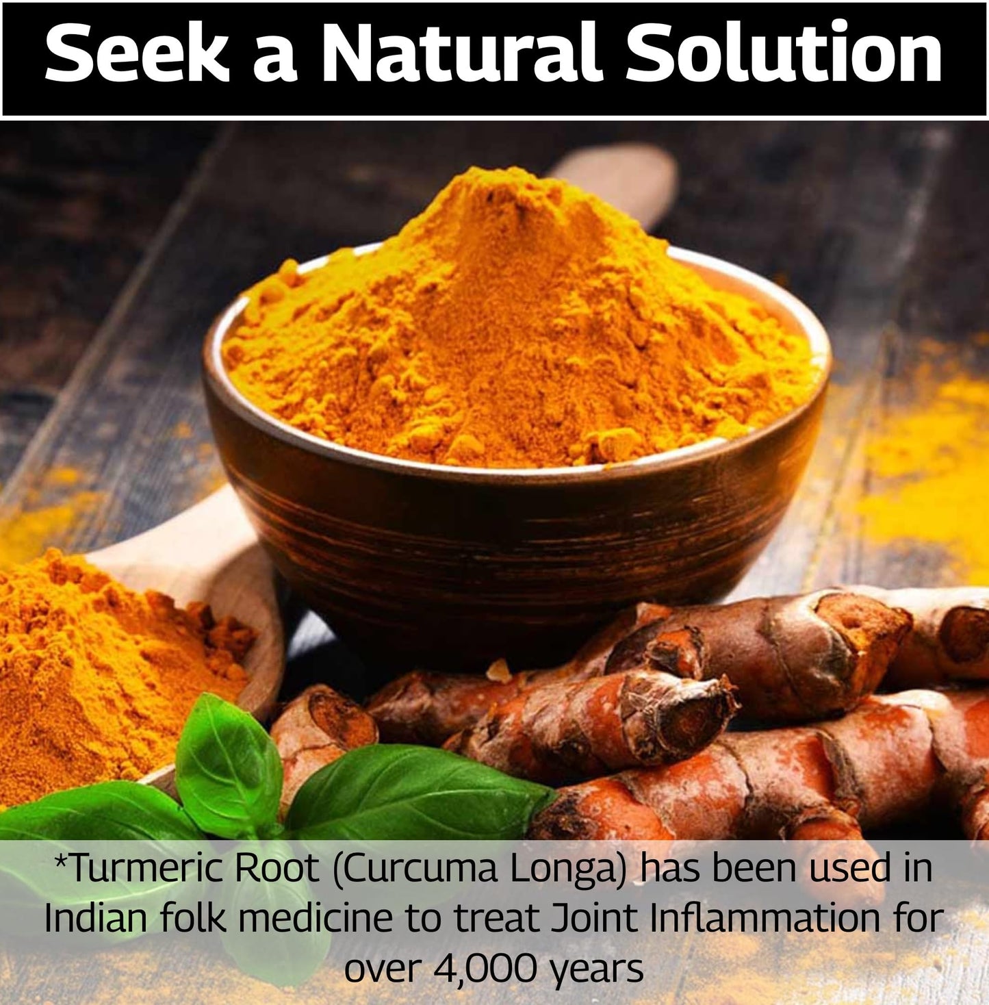 Native Source Indian Curcumin: Joint Recovery Capsules 30