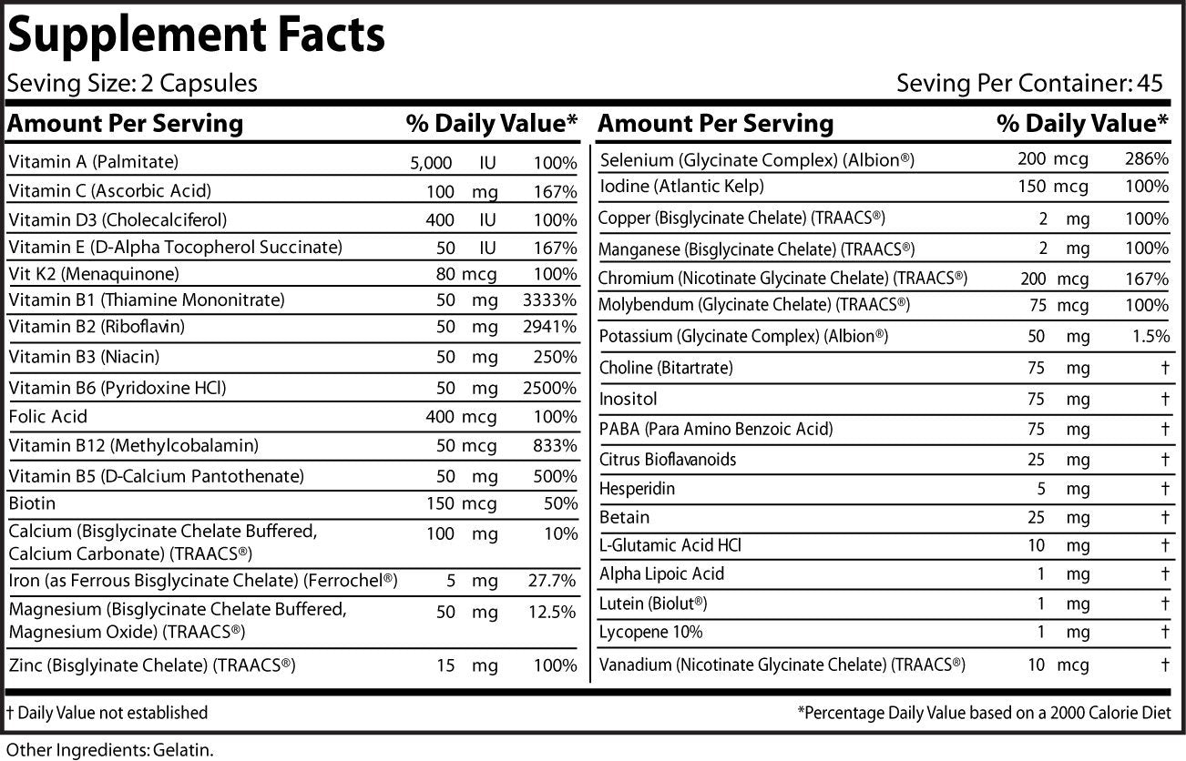 PPN Complete Multi Vitamin 90 Tablets