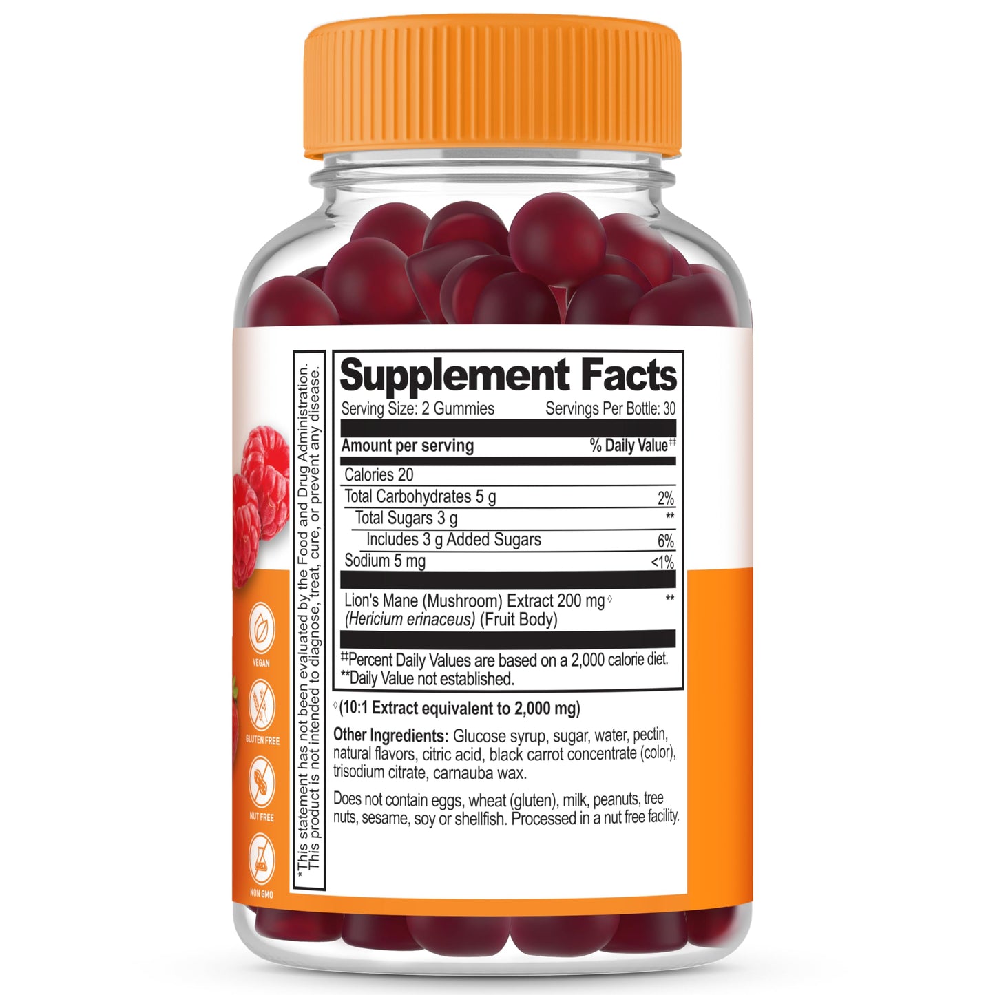 Lifeable Lions Mane Gummies 60 Count