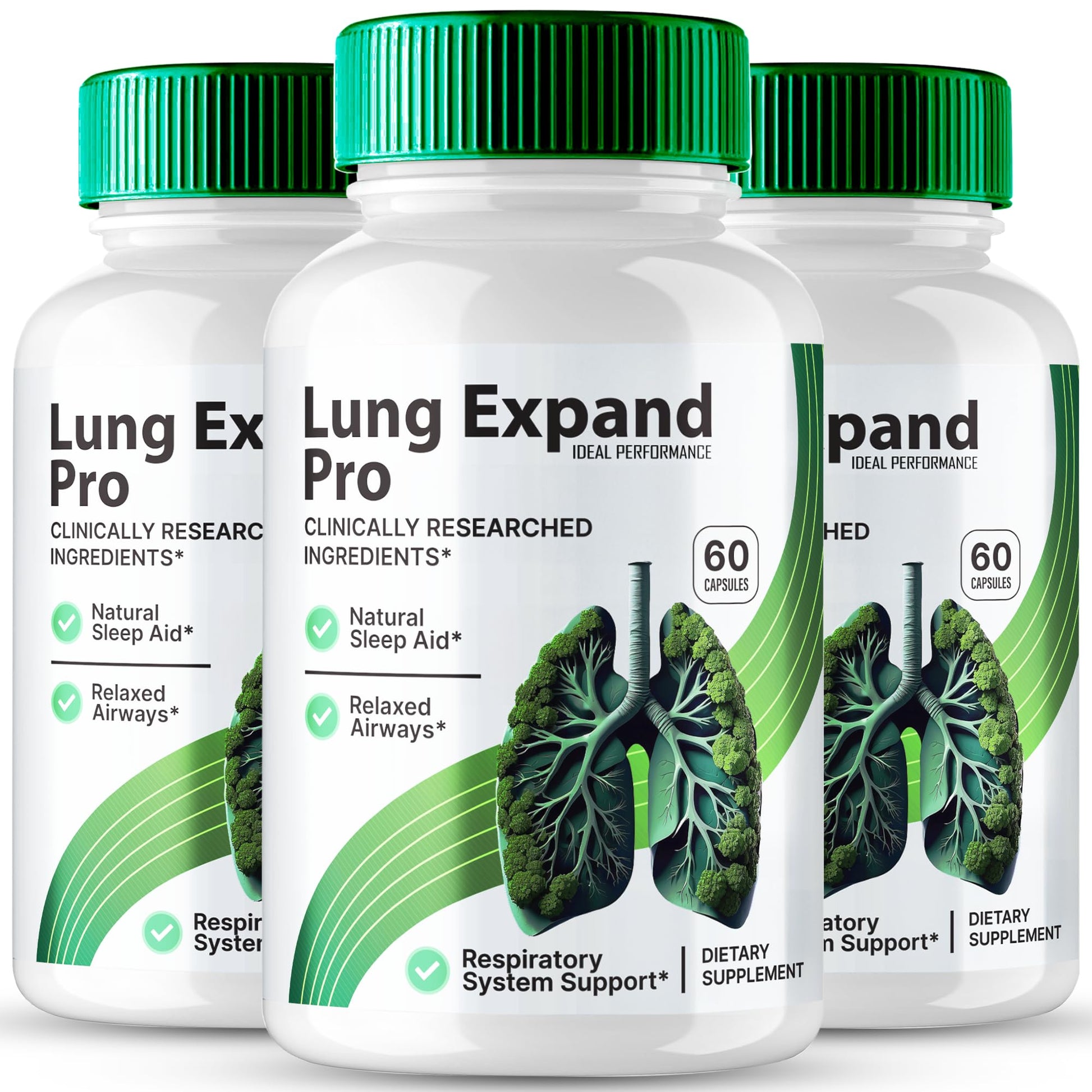 IDEAL PERFORMANCE Lung Expand Pro Blood Capsules, 180 Capsules