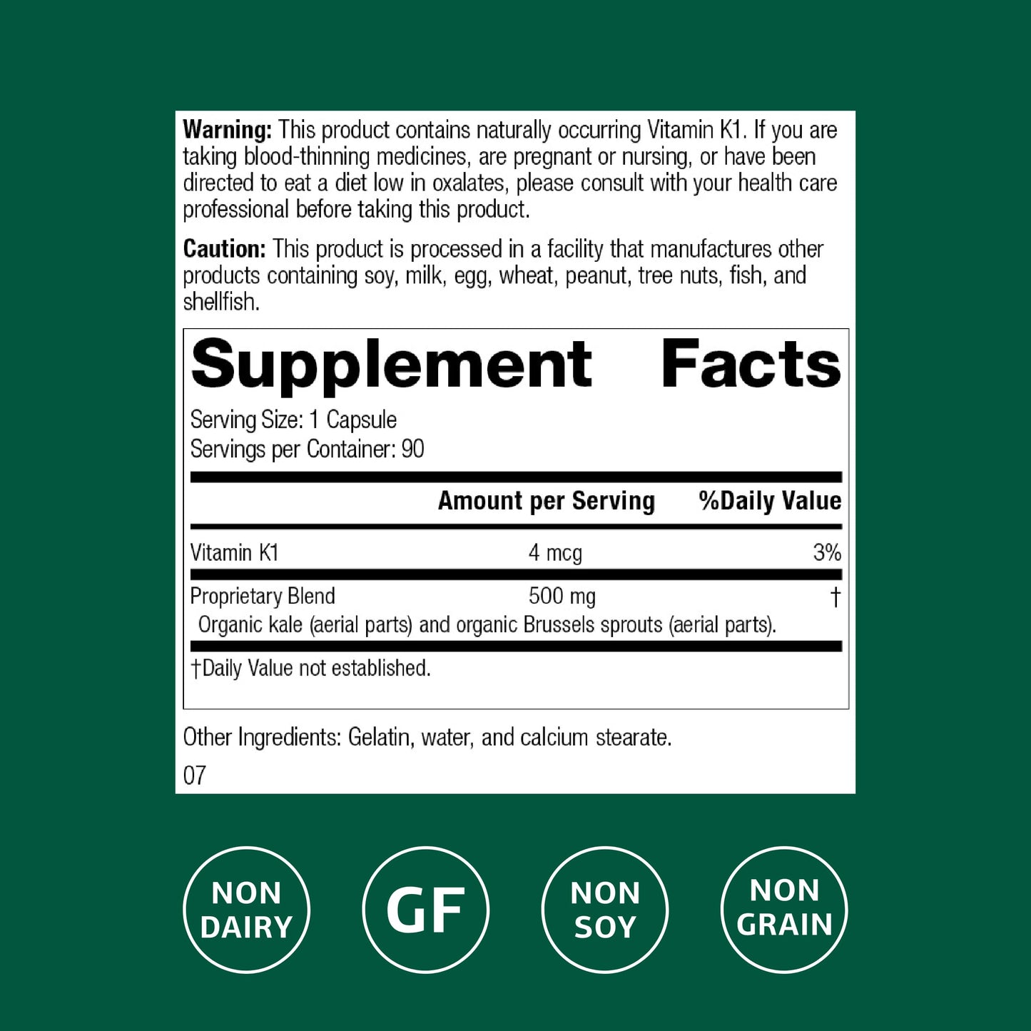 Standard Process Inc. Cruciferous Complete Capsules 90