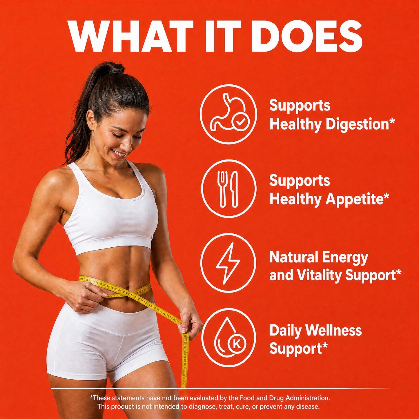 KFPHTEQ Jelly Multivitamin Lean Body Shape Support 60 Gummies