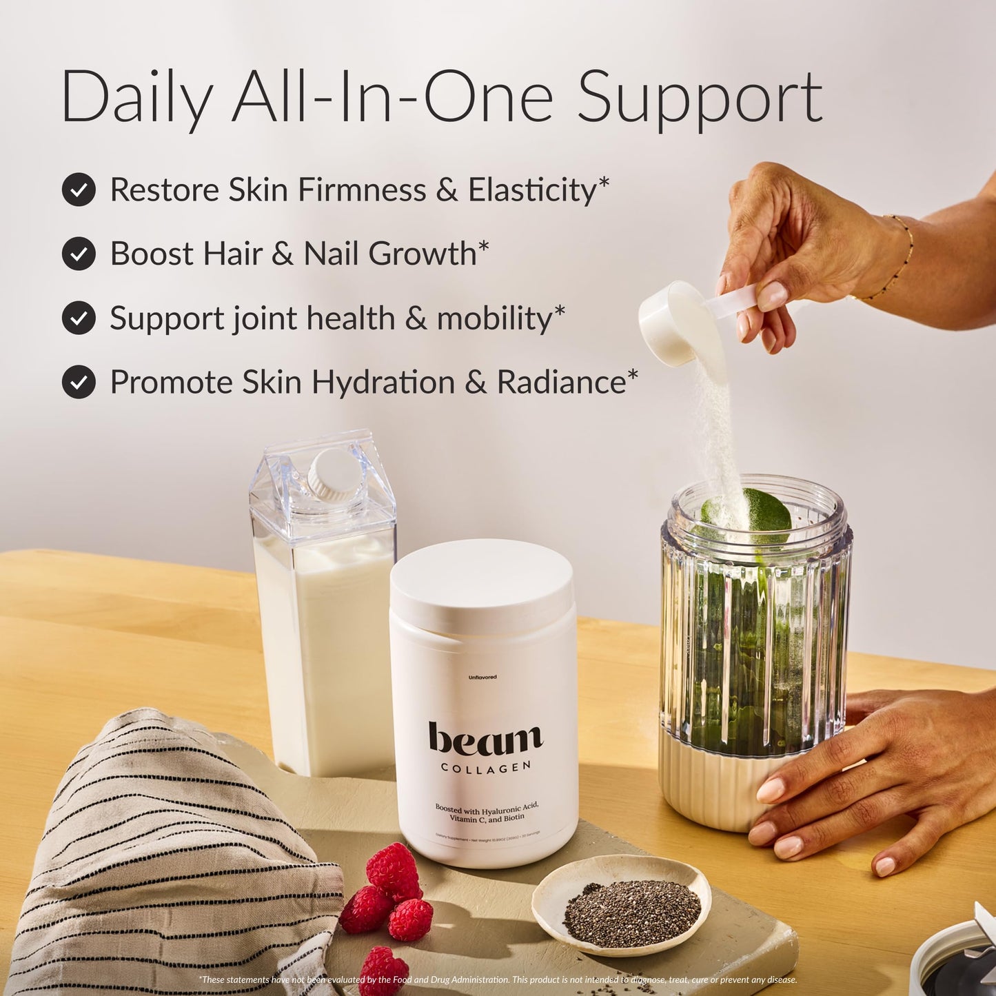 Beam Collagen Powder, 30 Servings