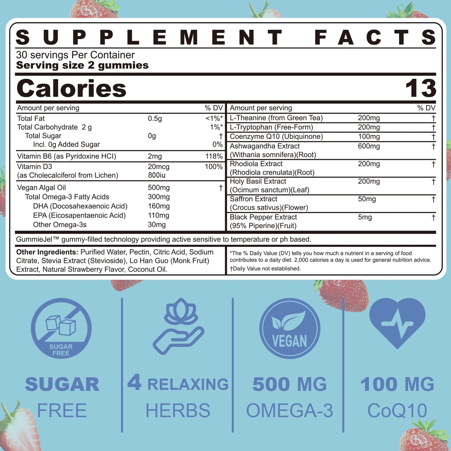 LILICARE Ashwagandha Gummies + Calm Gummies, 180 Count