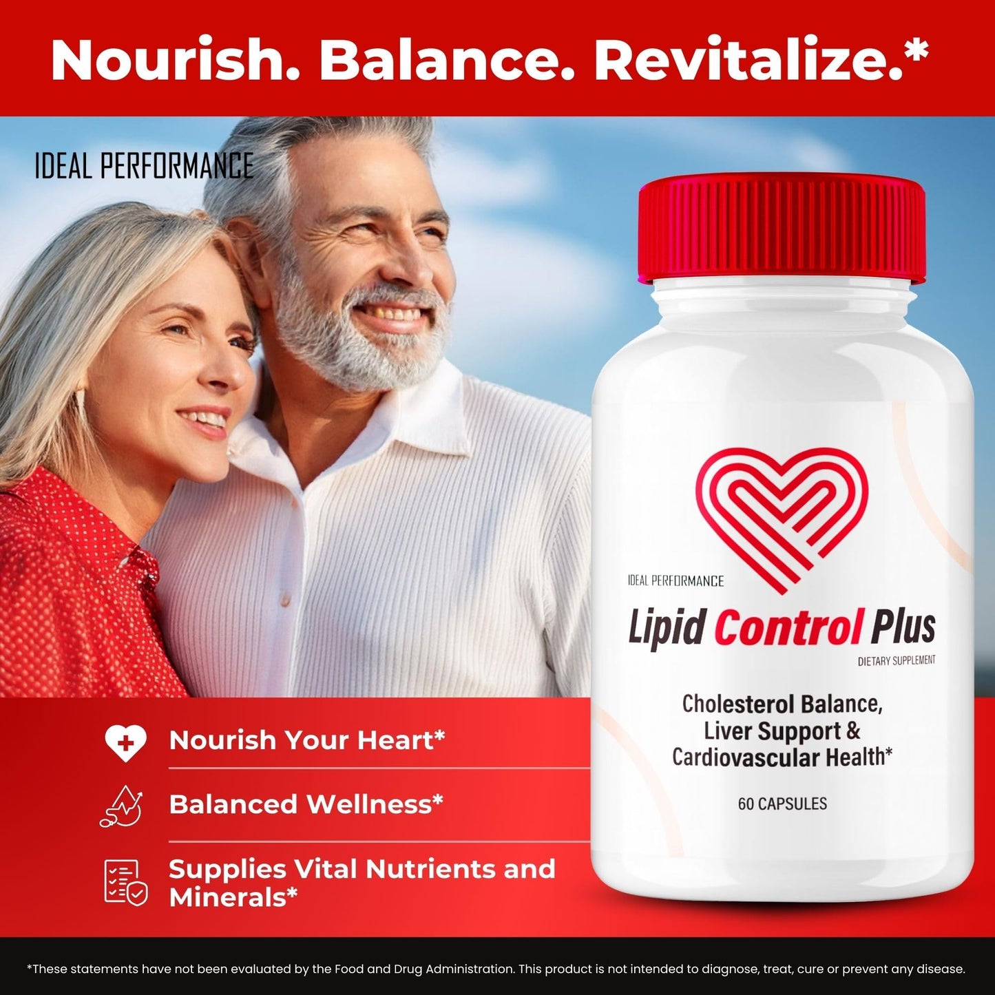 Ideal Performance Lipid Control Plus Capsules 120 Capsules